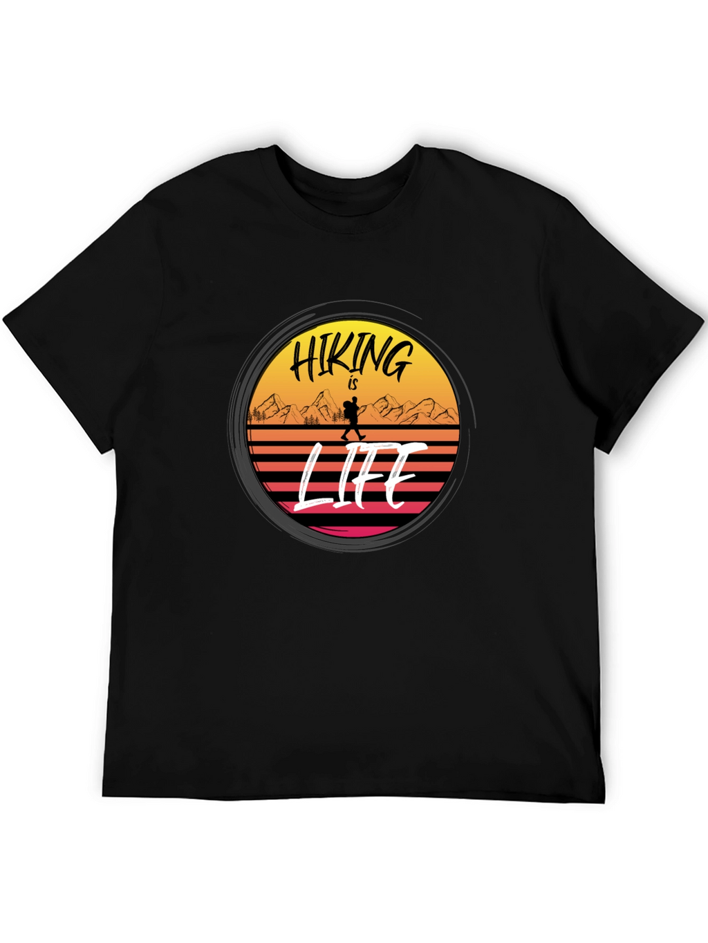 Hiking Is Life Graphic Tee