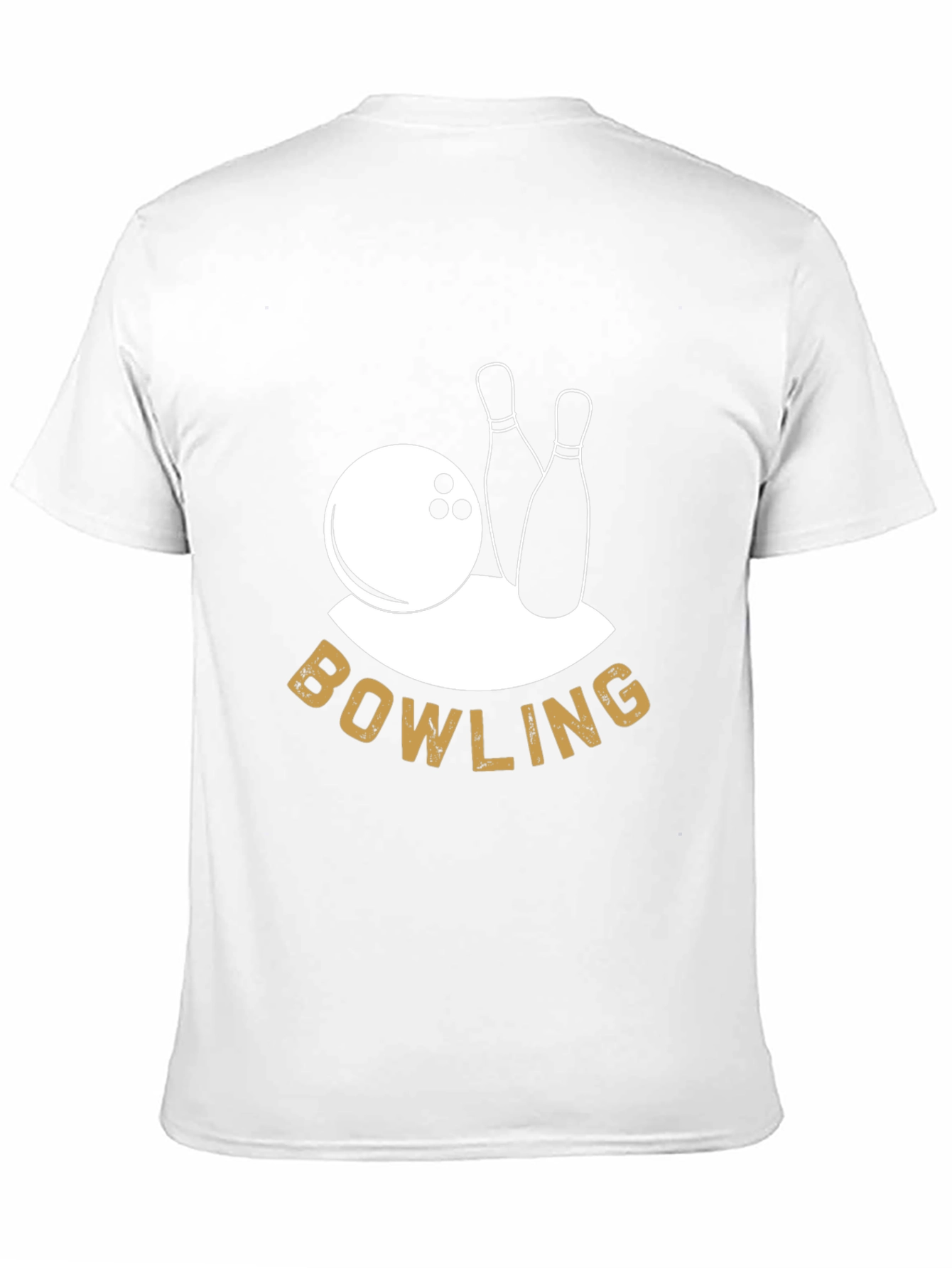 Bowling Graphic Tee - Black