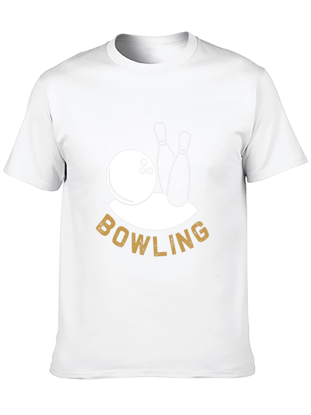 Bowling Graphic Tee - Black