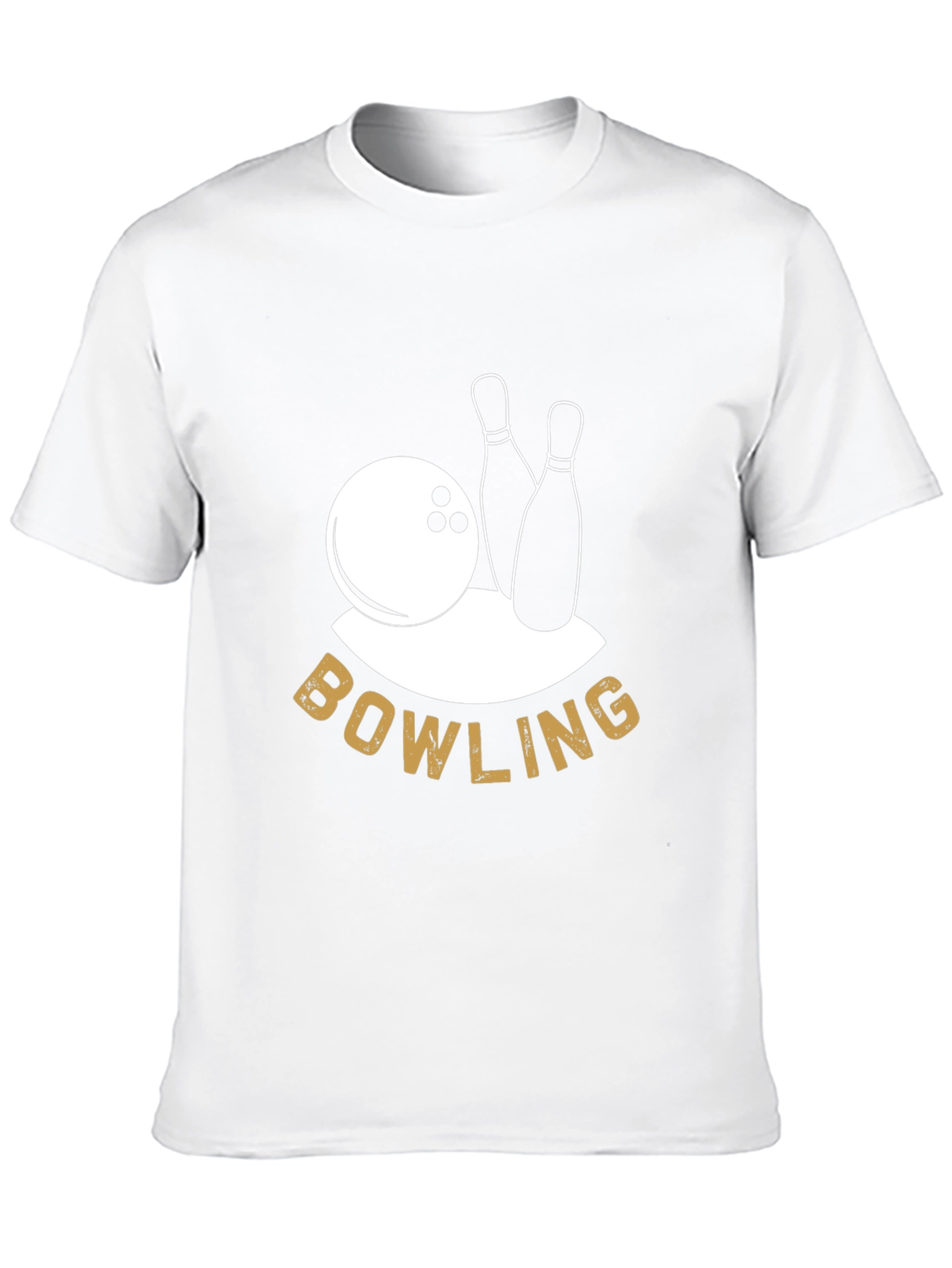 Bowling Graphic Tee - Black