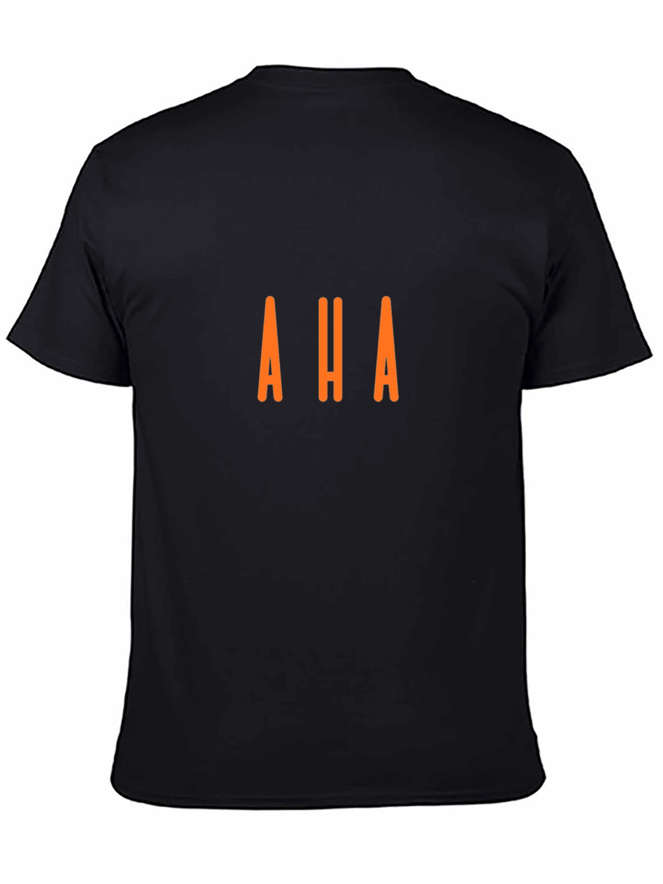 AHA Graphic Tee - Stylish Black Cotton T-Shirt