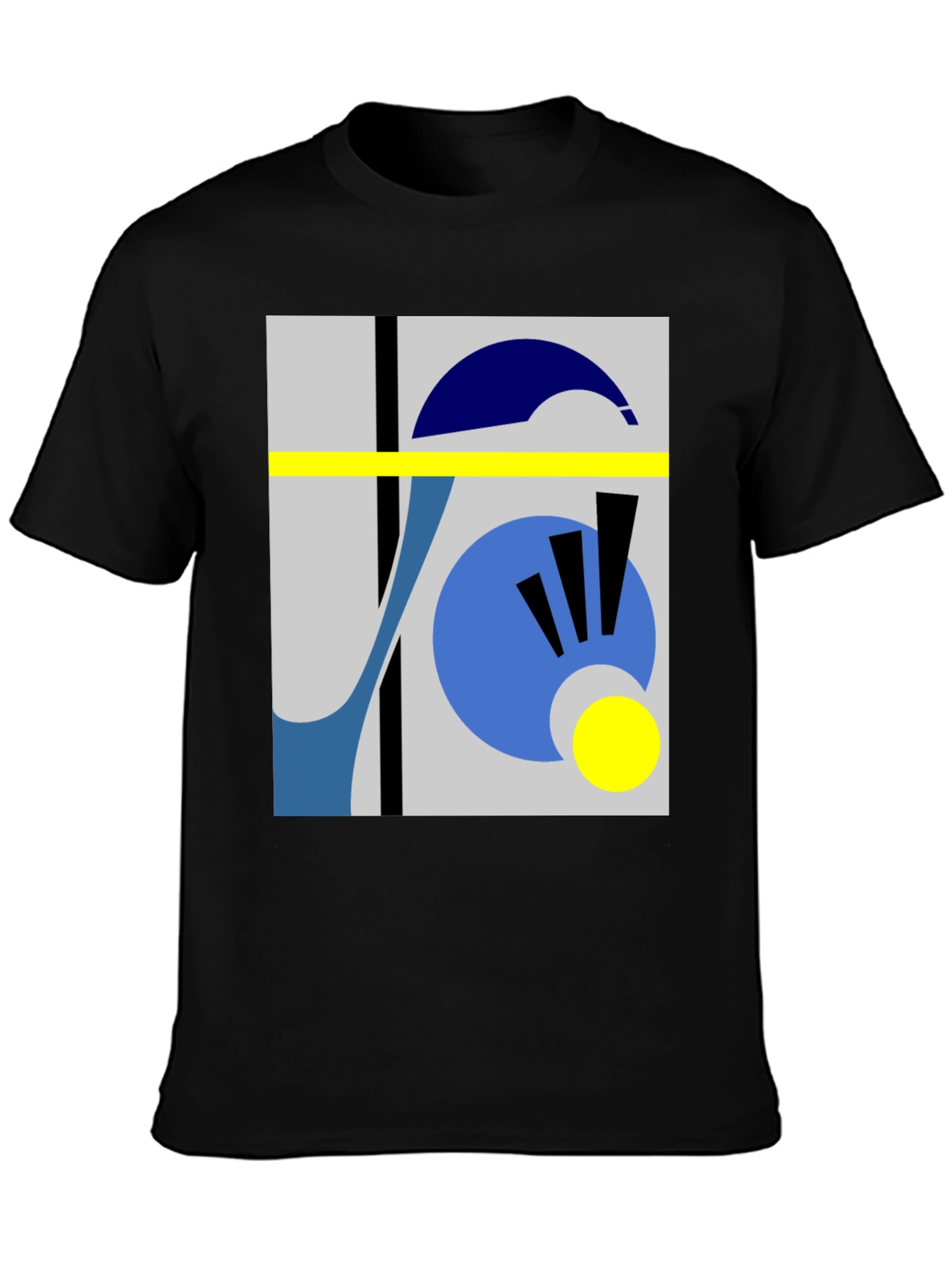 Abstract Geometric T-Shirt - Modern Art Tee