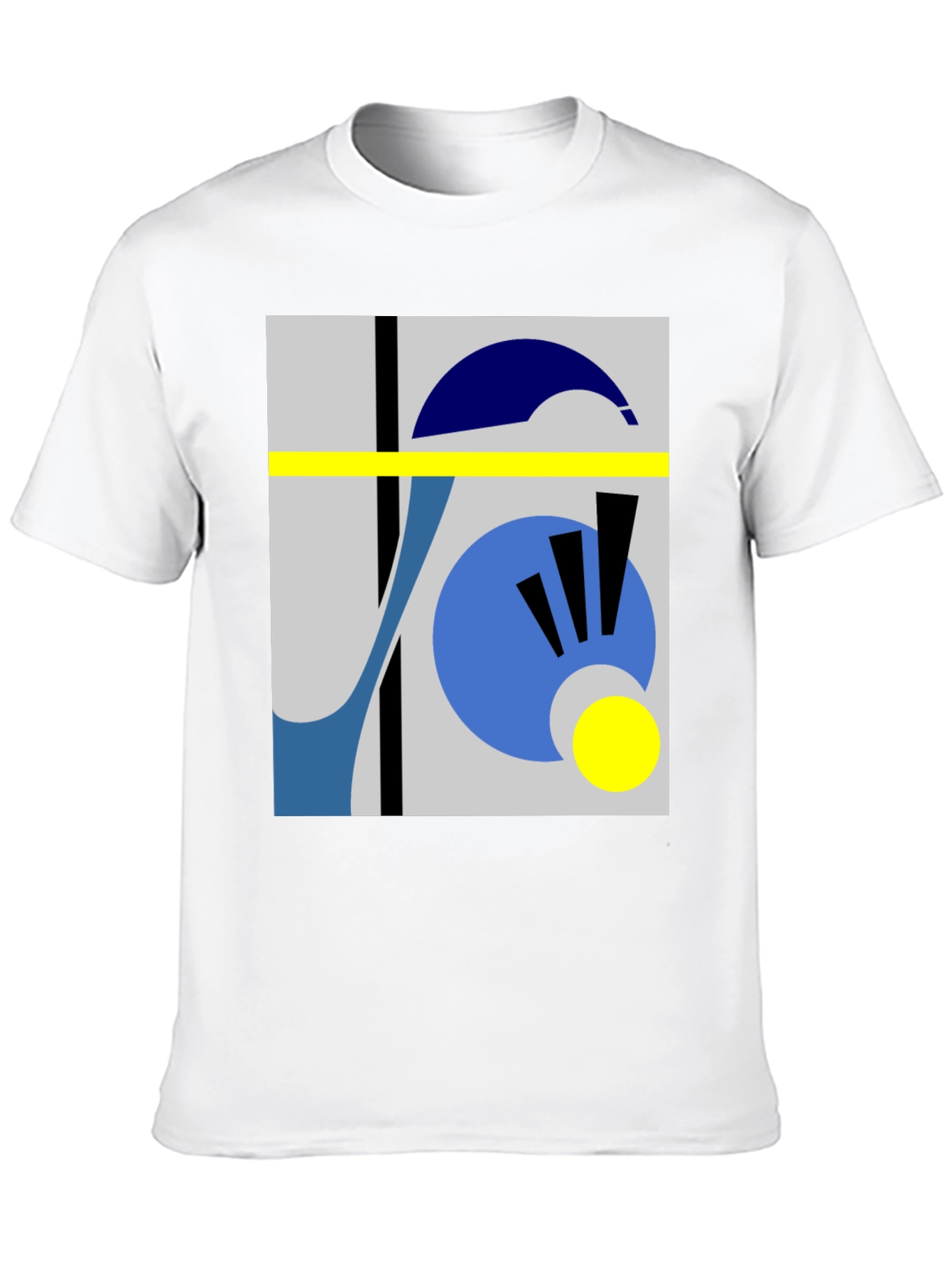 Abstract Geometric T-Shirt - Modern Art Tee