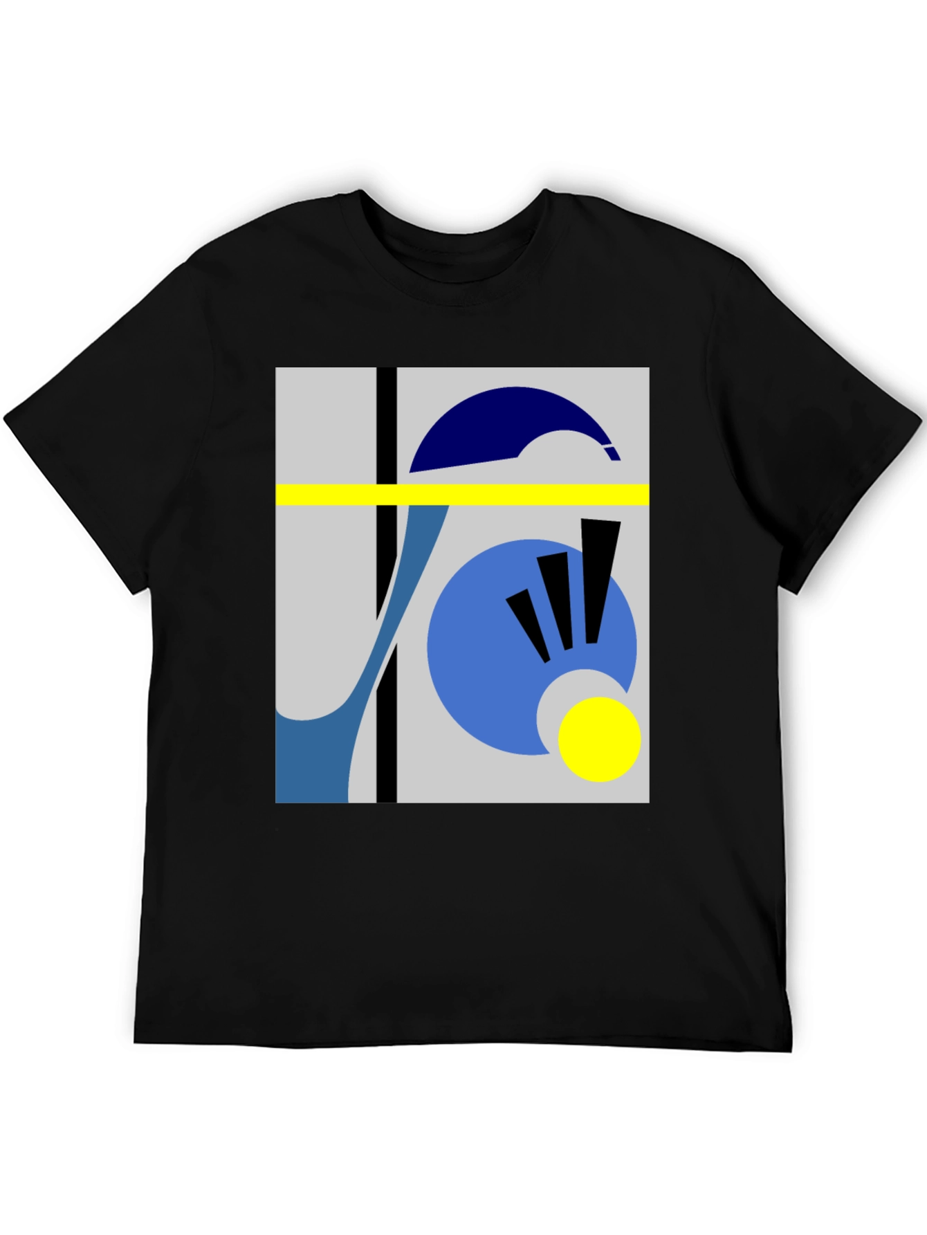 Abstract Geometric T-Shirt - Modern Art Tee