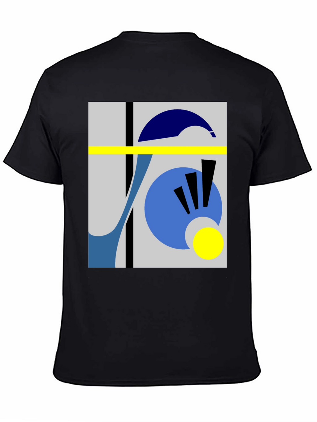 Abstract Geometric T-Shirt - Modern Art Tee