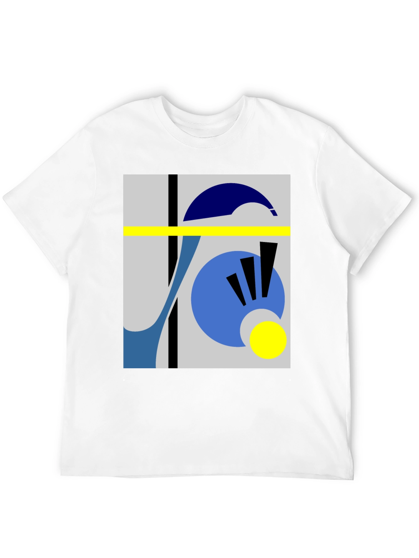 Abstract Geometric T-Shirt - Modern Art Tee