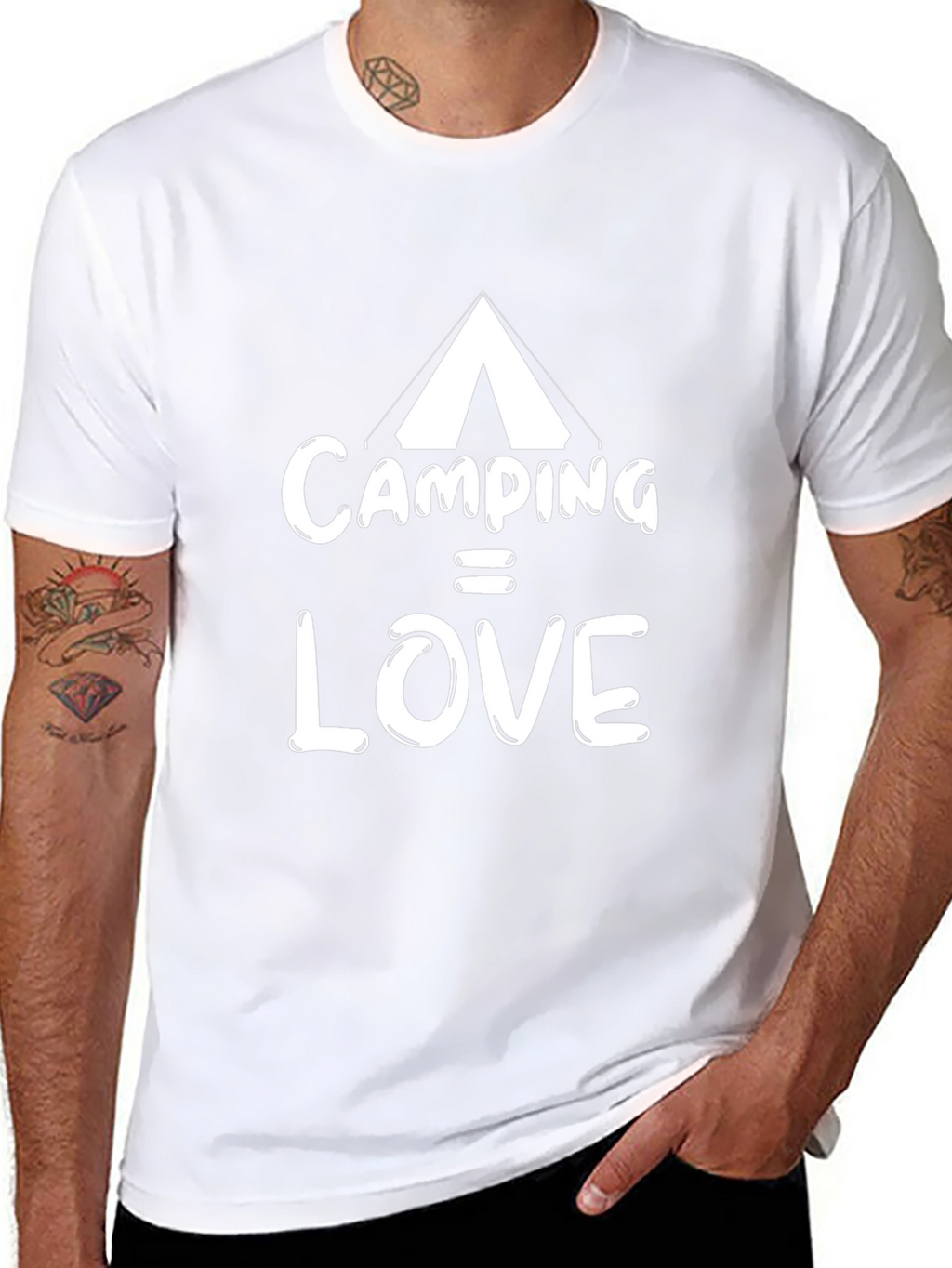 Camping = Love Tee | Adventure Ready Comfort