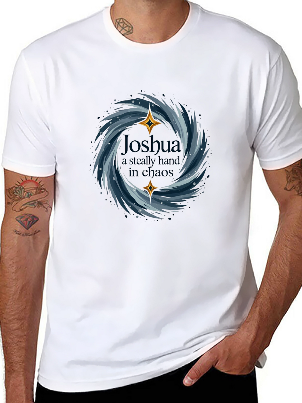 Joshua a Steally Hand in Chaos T-Shirt