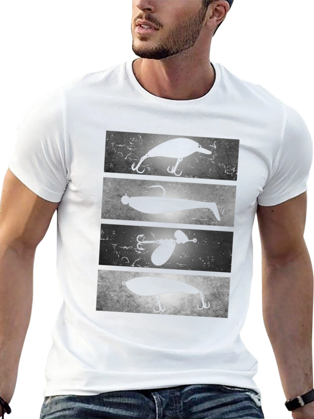 Fishing Lure Tee - Anglers Choice Graphic T-Shirt