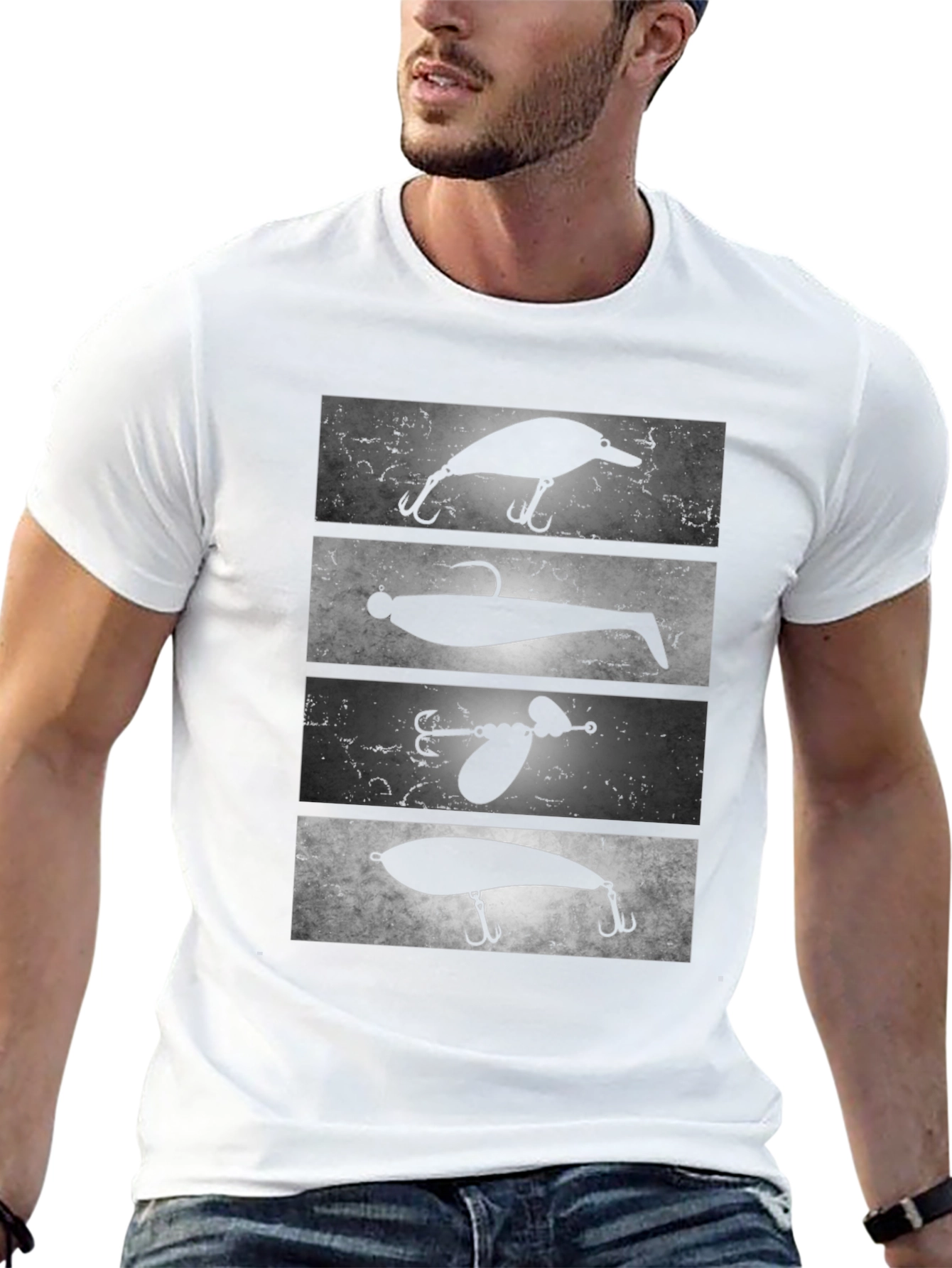 Fishing Lure Tee - Anglers Choice Graphic T-Shirt
