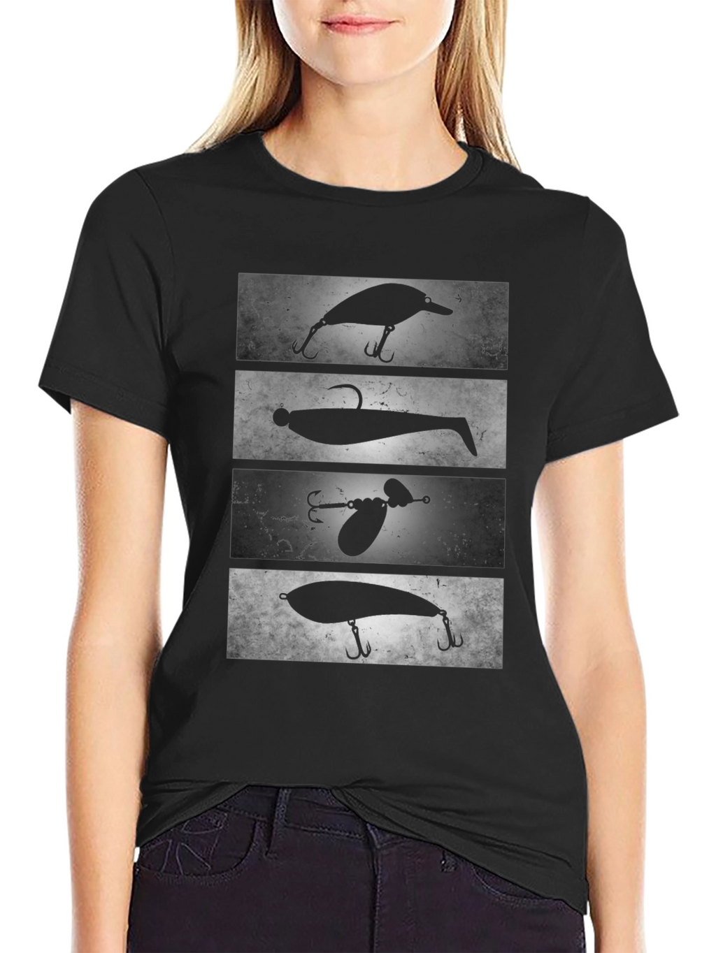Fishing Lure Tee - Anglers Choice Graphic T-Shirt
