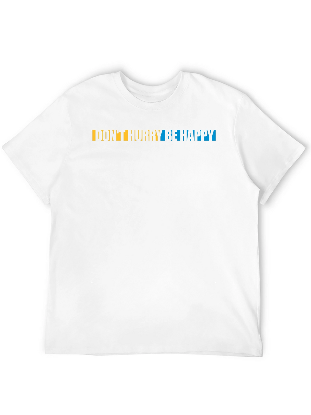 Dont Worry Be Happy T-Shirt - Graphic Print