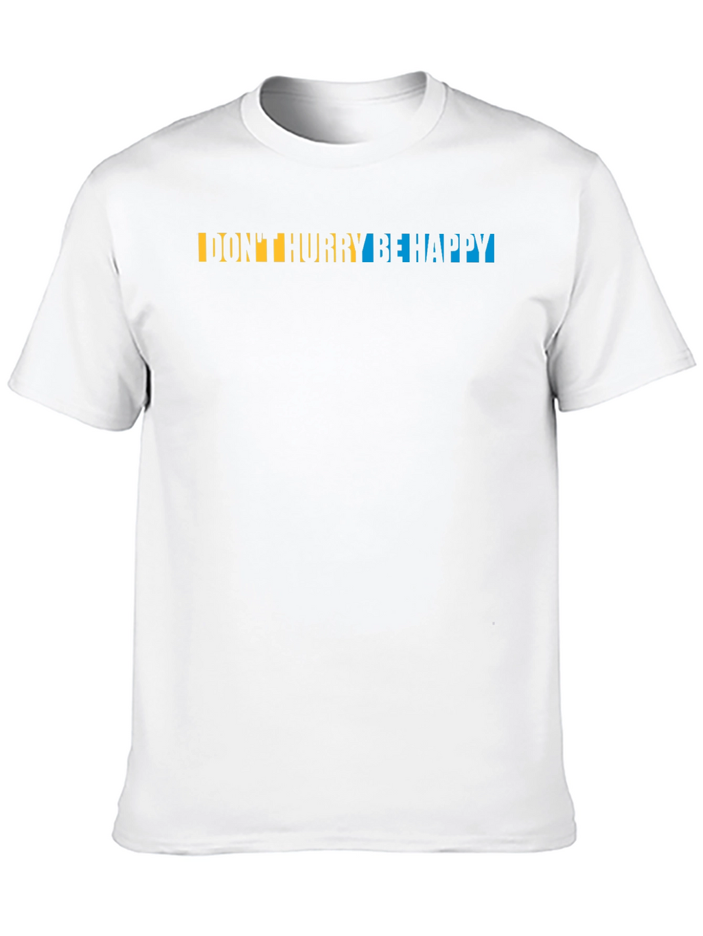 Dont Worry Be Happy T-Shirt - Graphic Print