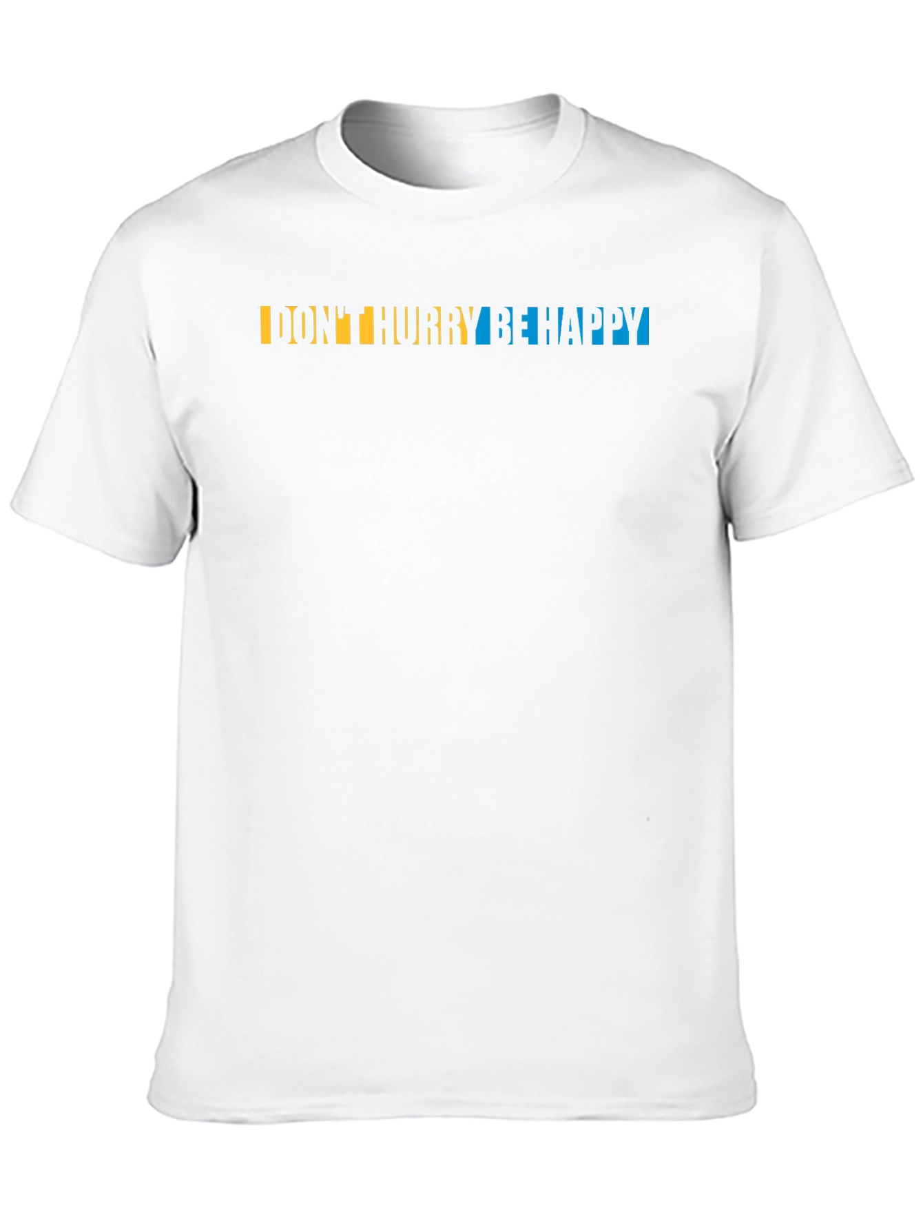 Dont Worry Be Happy T-Shirt - Graphic Print