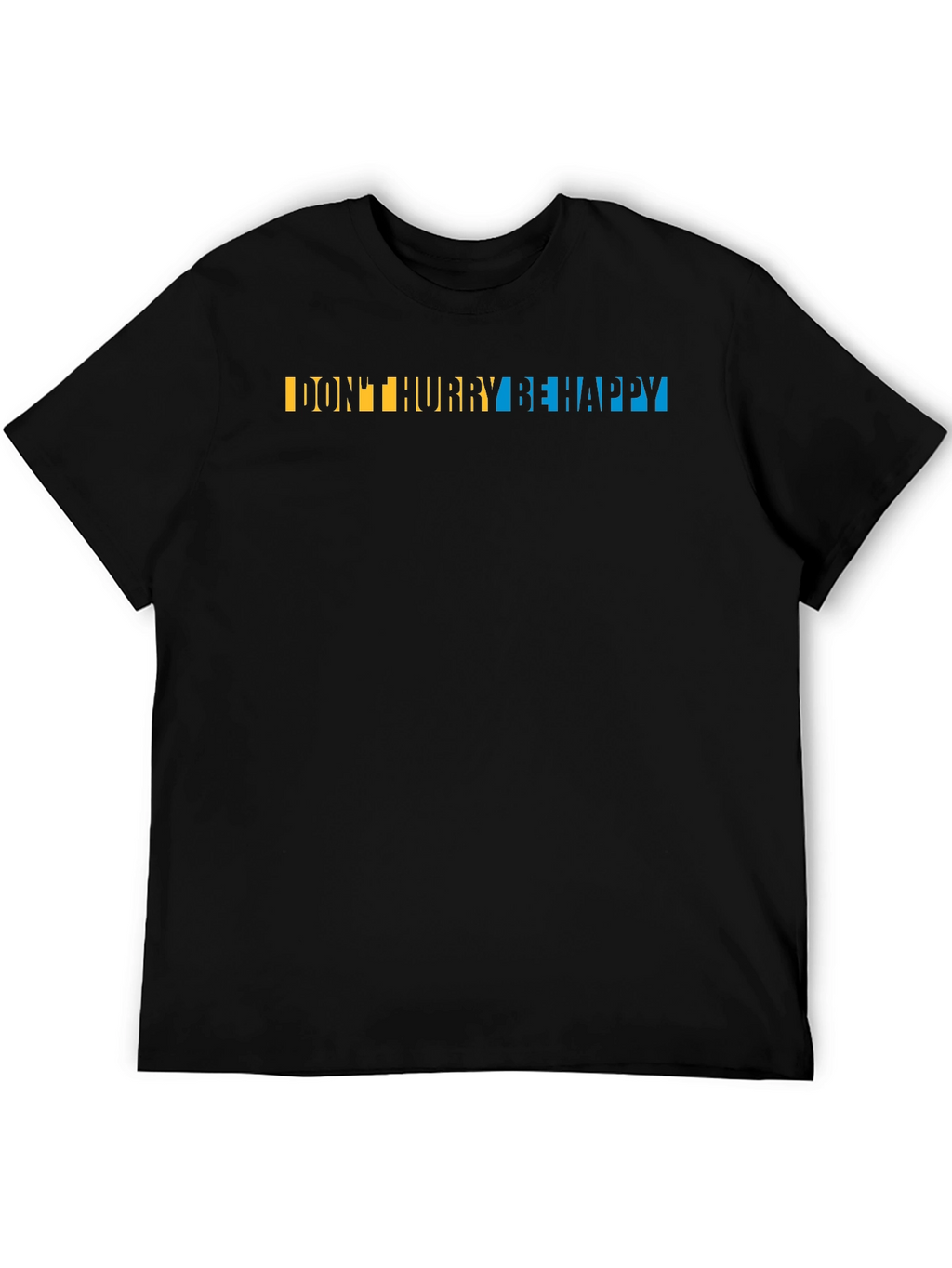 Dont Worry Be Happy T-Shirt - Graphic Print