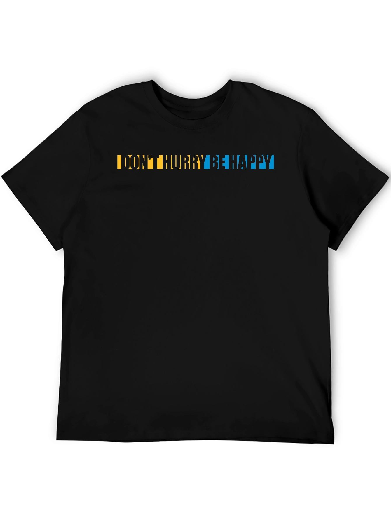 Dont Worry Be Happy T-Shirt - Graphic Print