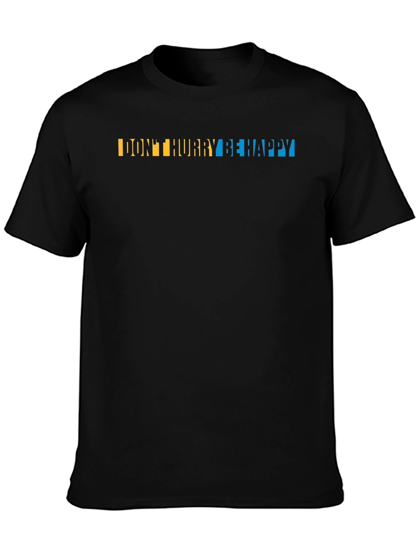 Dont Worry Be Happy T-Shirt - Graphic Print