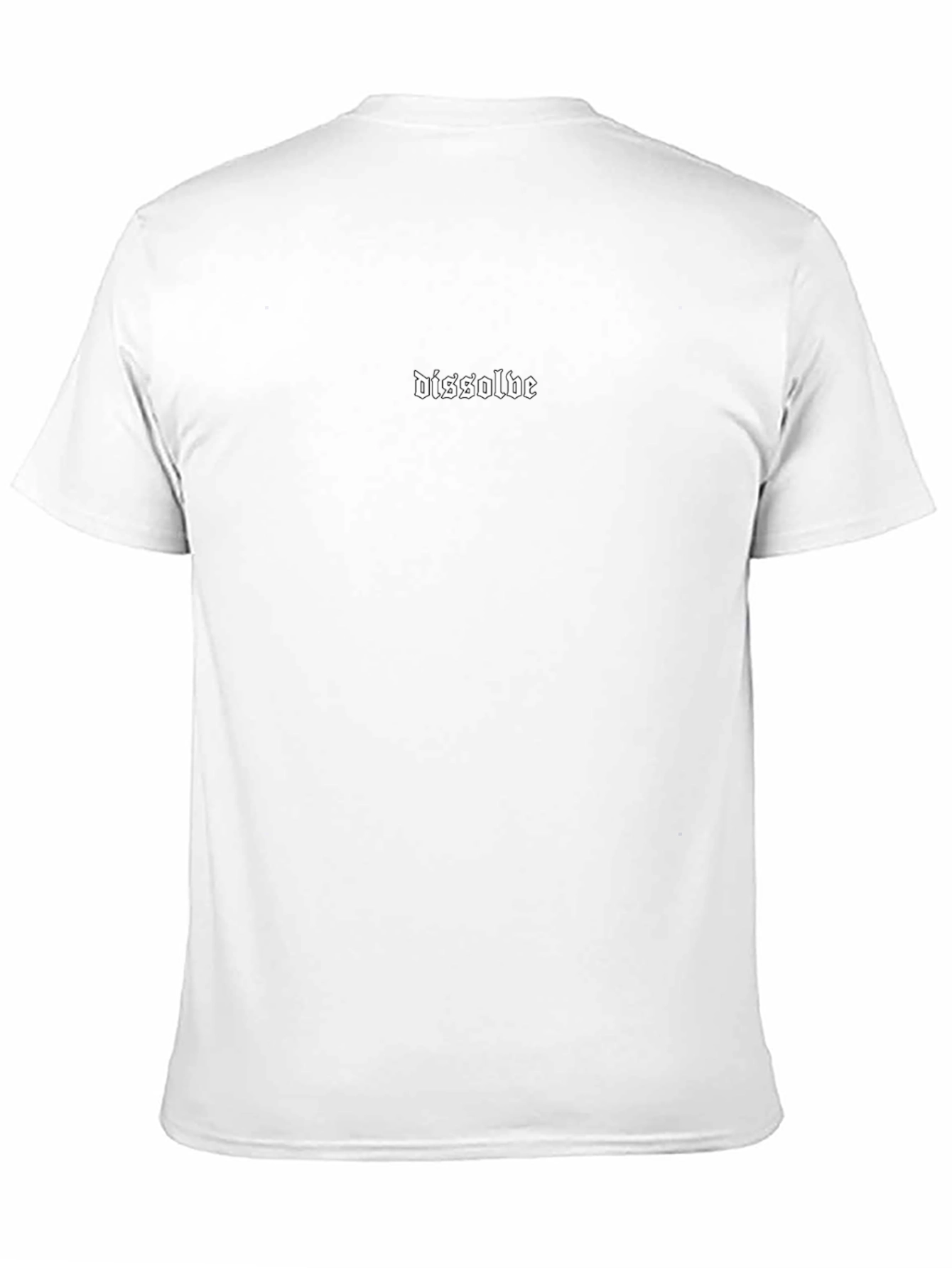 Dissolve Graphic Tee - Minimalist Black T-Shirt