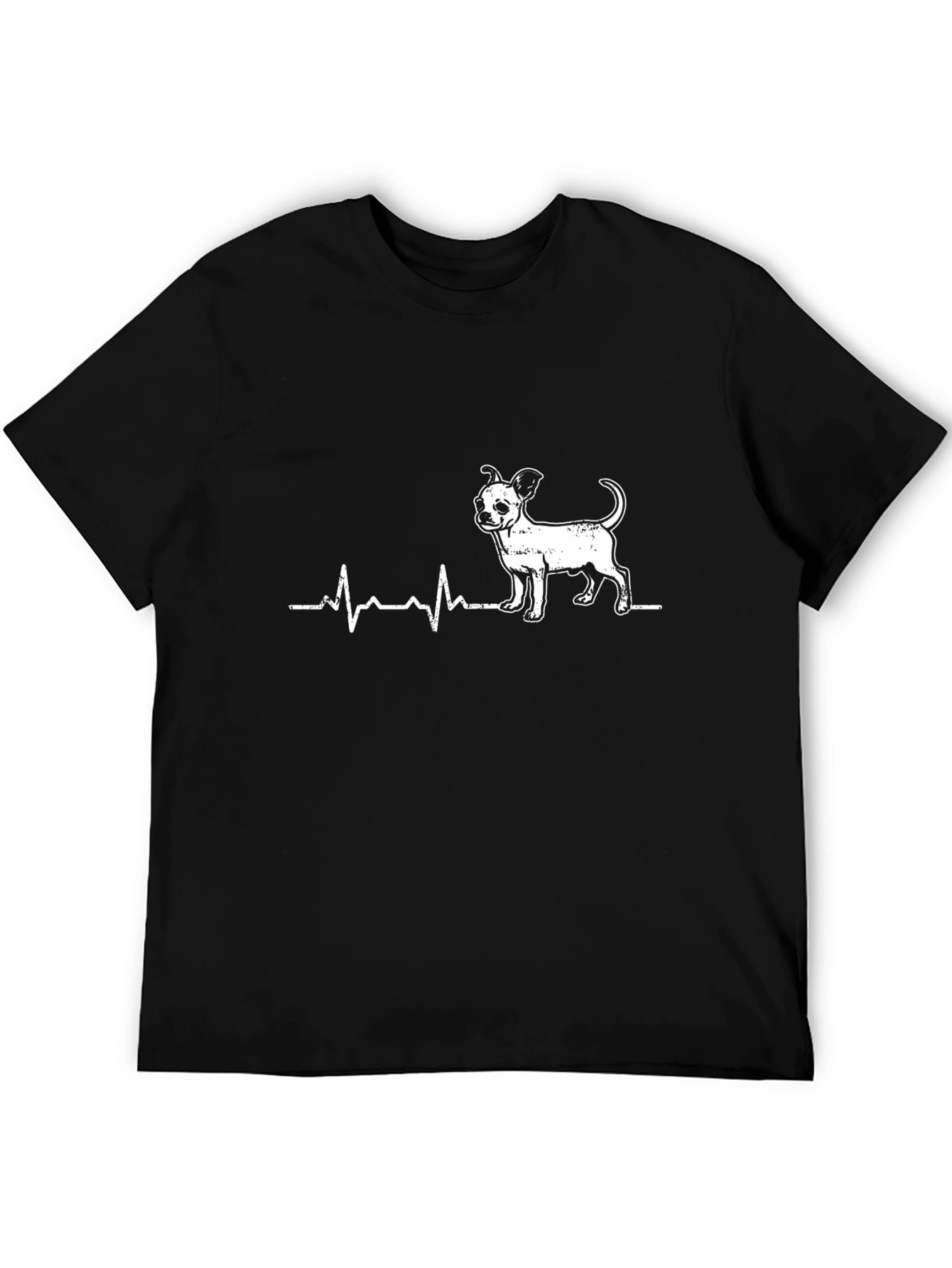 Chihuahua Heartbeat T-Shirt - Dog Lover Tee