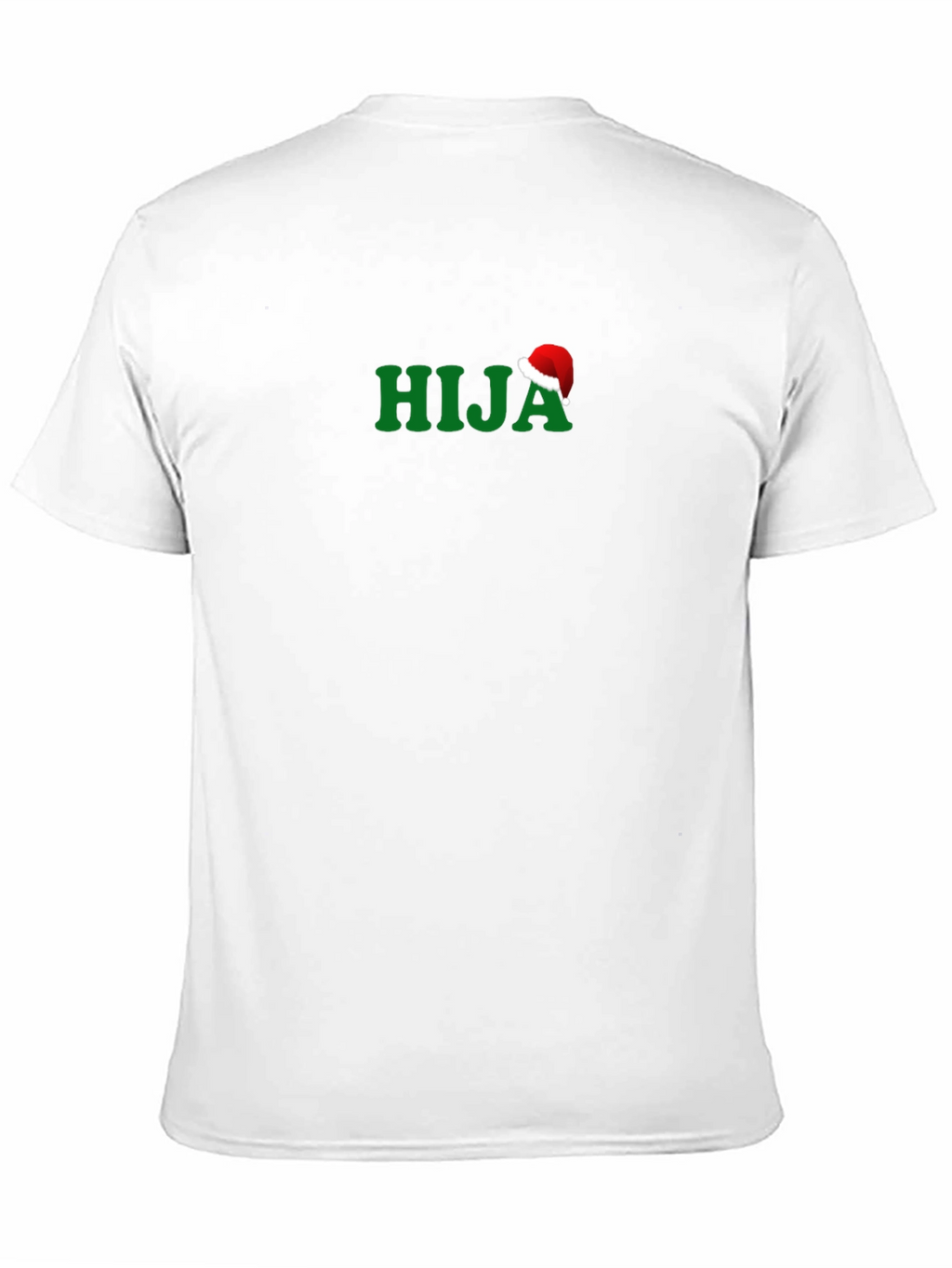 HIJA Christmas Santa Hat Graphic T-Shirt