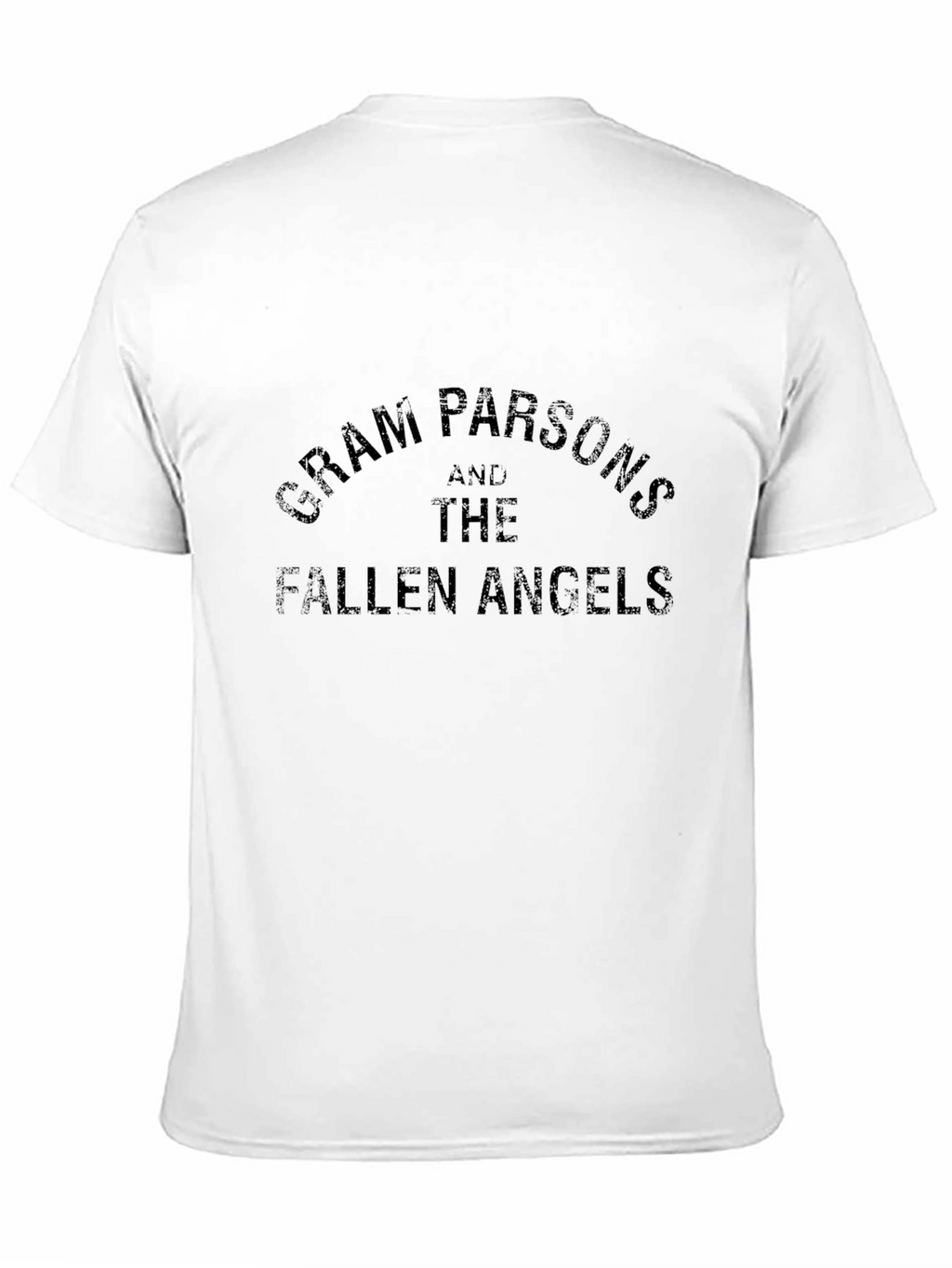 Gram Parsons and the Fallen Angels Black T-Shirt