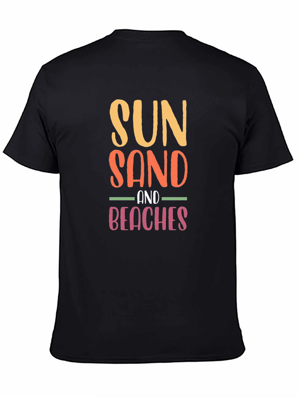 Sun Sand & Beaches Graphic Tee - Summer Vibes