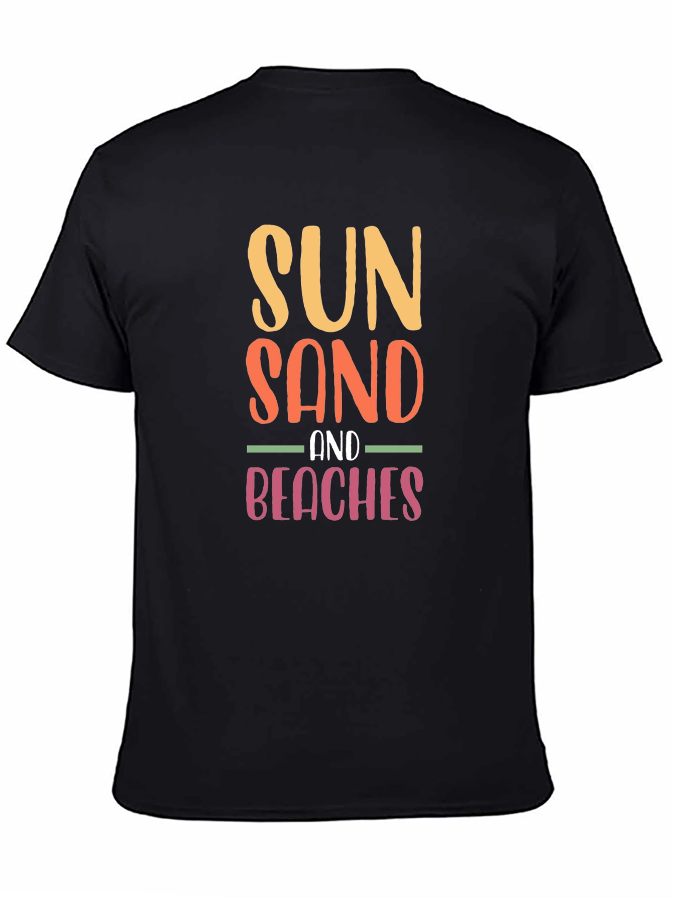 Sun Sand & Beaches Graphic Tee - Summer Vibes