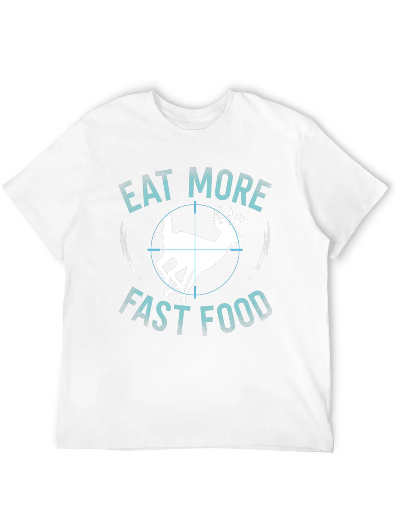 Eat More Fast Food Deer T-Shirt