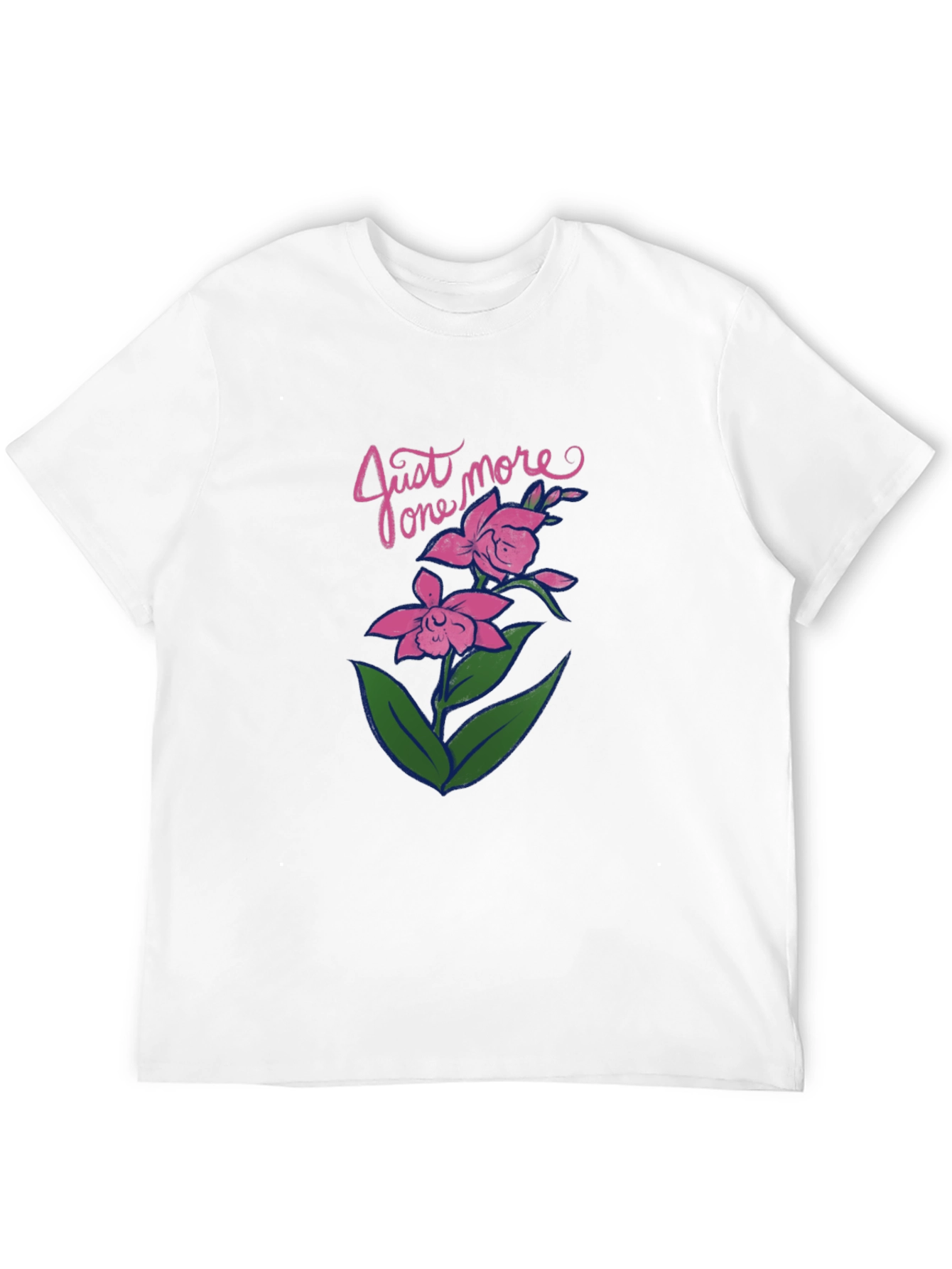 Just One More Flower Graphic Tee