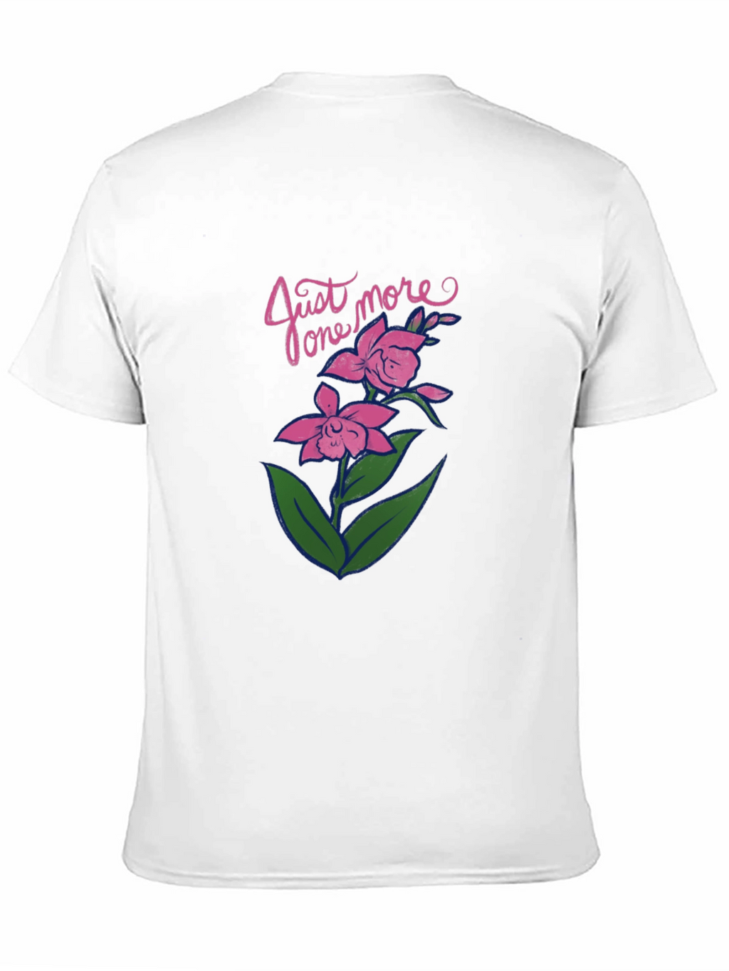 Just One More Flower Graphic Tee