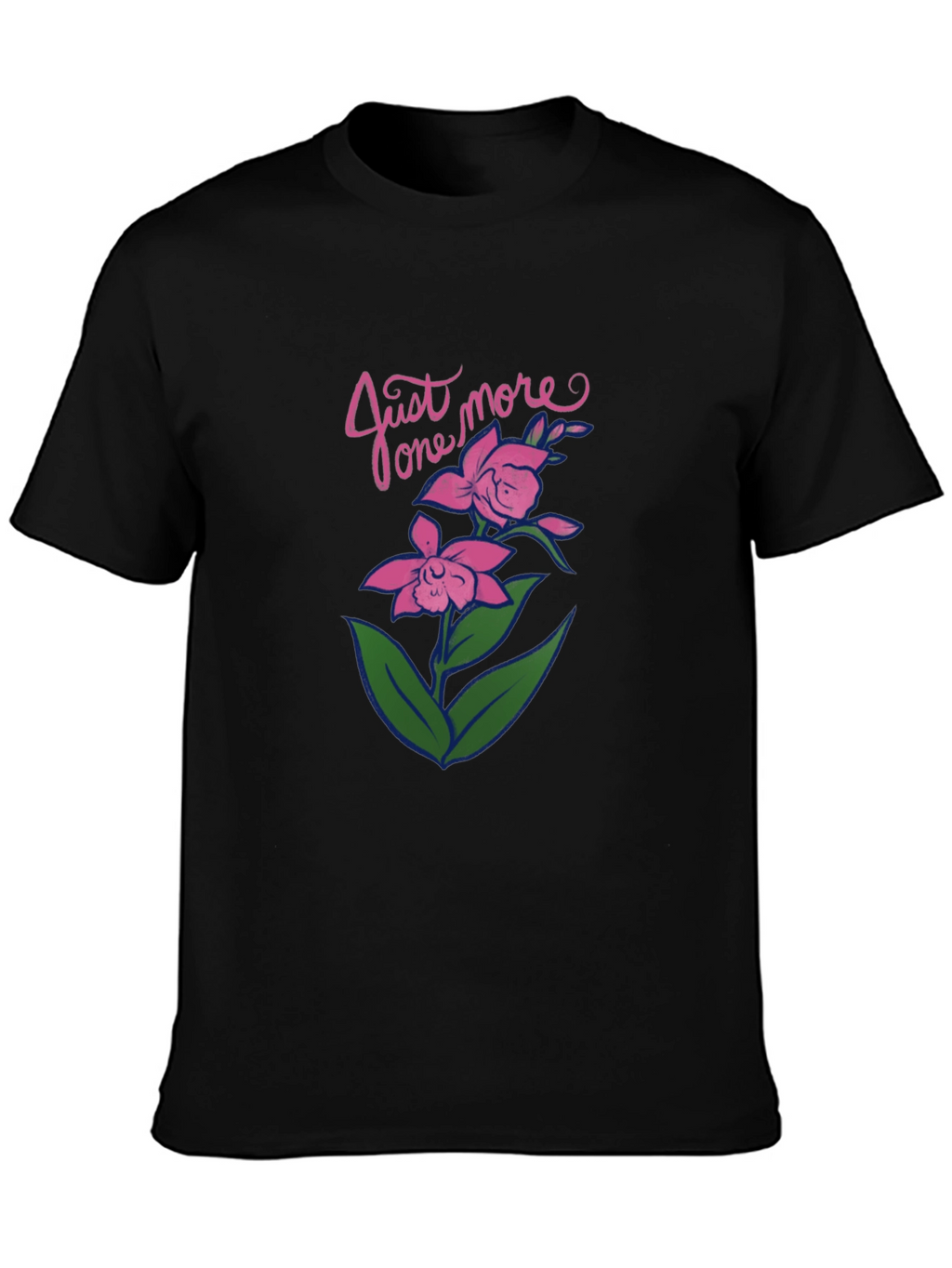 Just One More Flower Graphic Tee