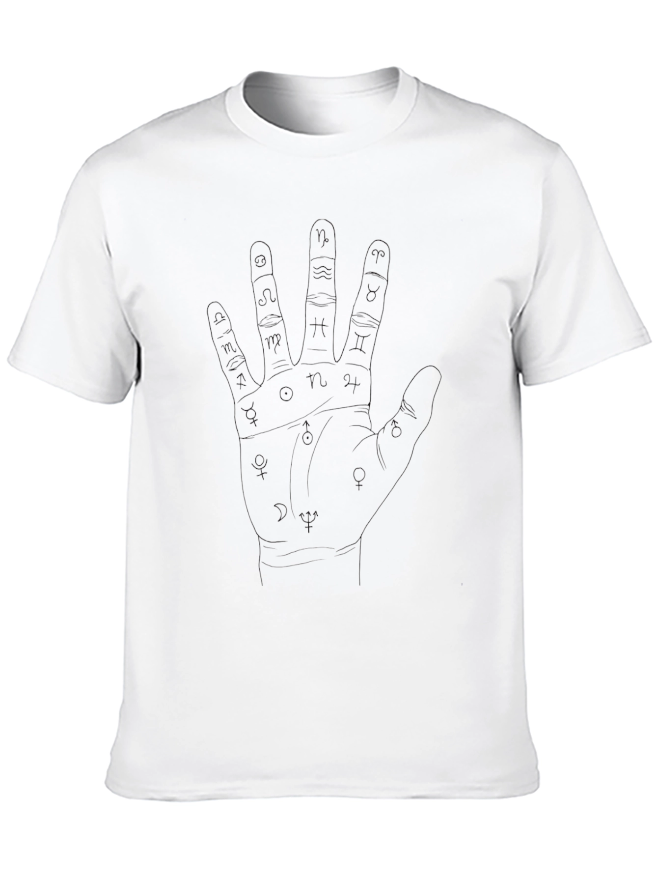 Mens Black Graphic Tee