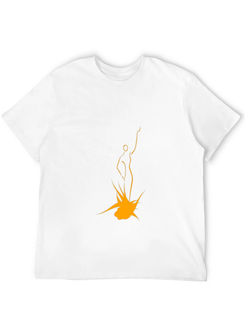 Modern Art Graphic T-Shirt - Black