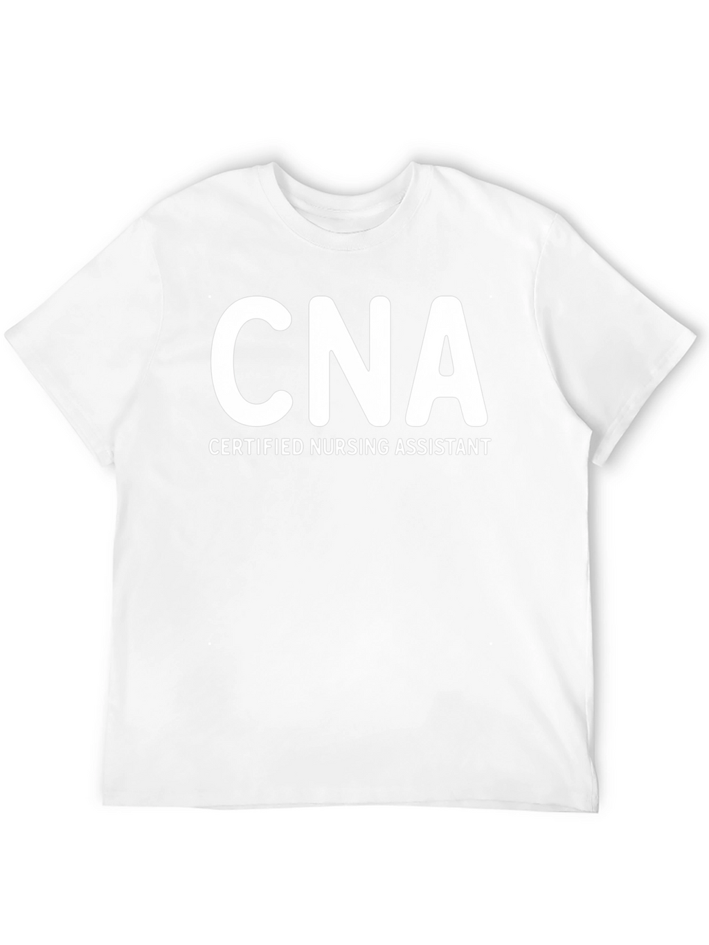 CNA Certified Nursing Assistant T-Shirt - Black
