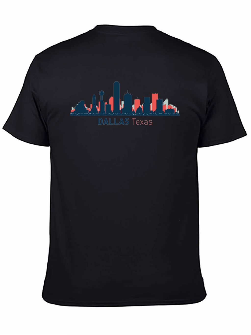 Dallas Texas Skyline Graphic Tee