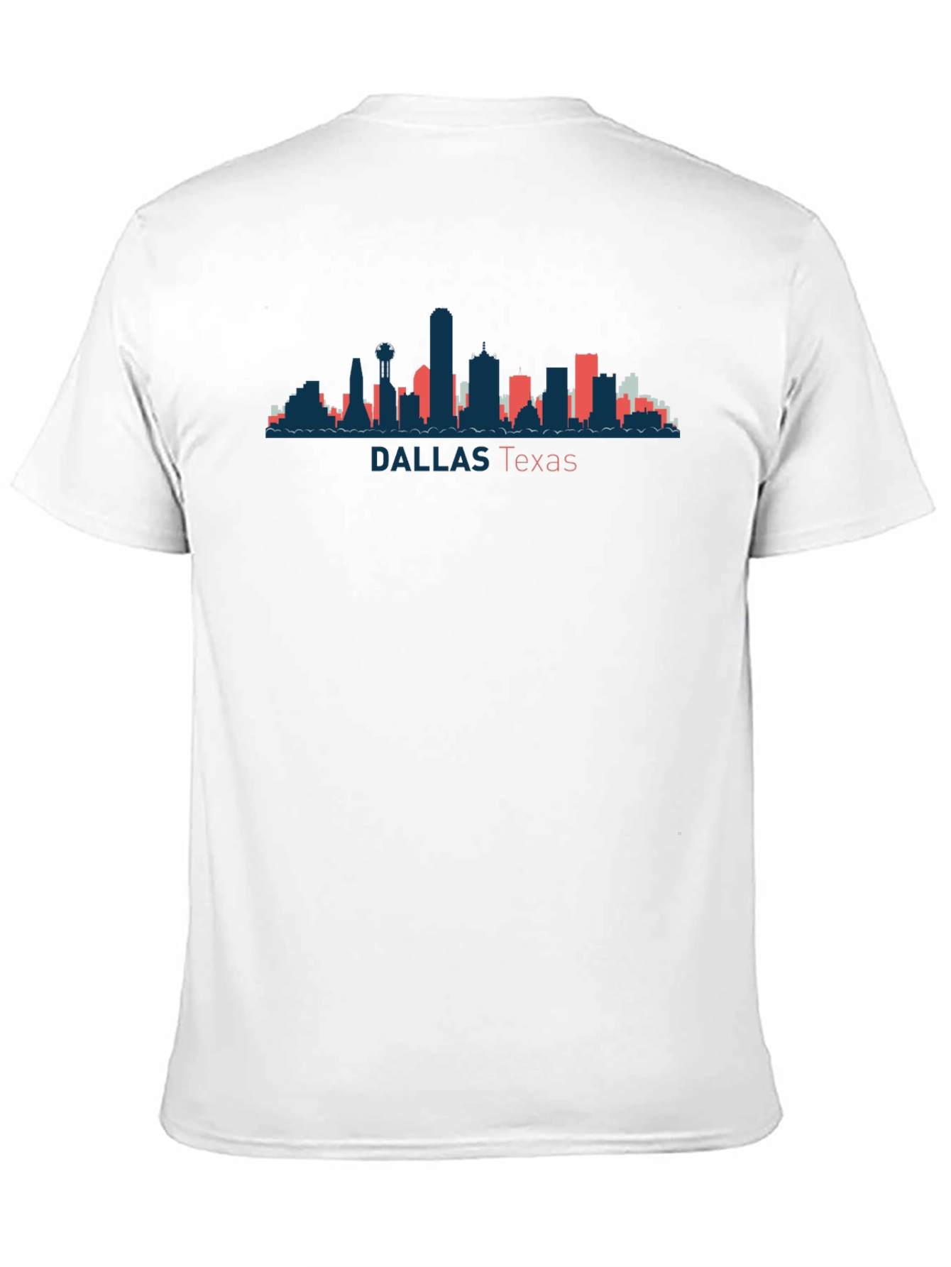 Dallas Texas Skyline Graphic Tee
