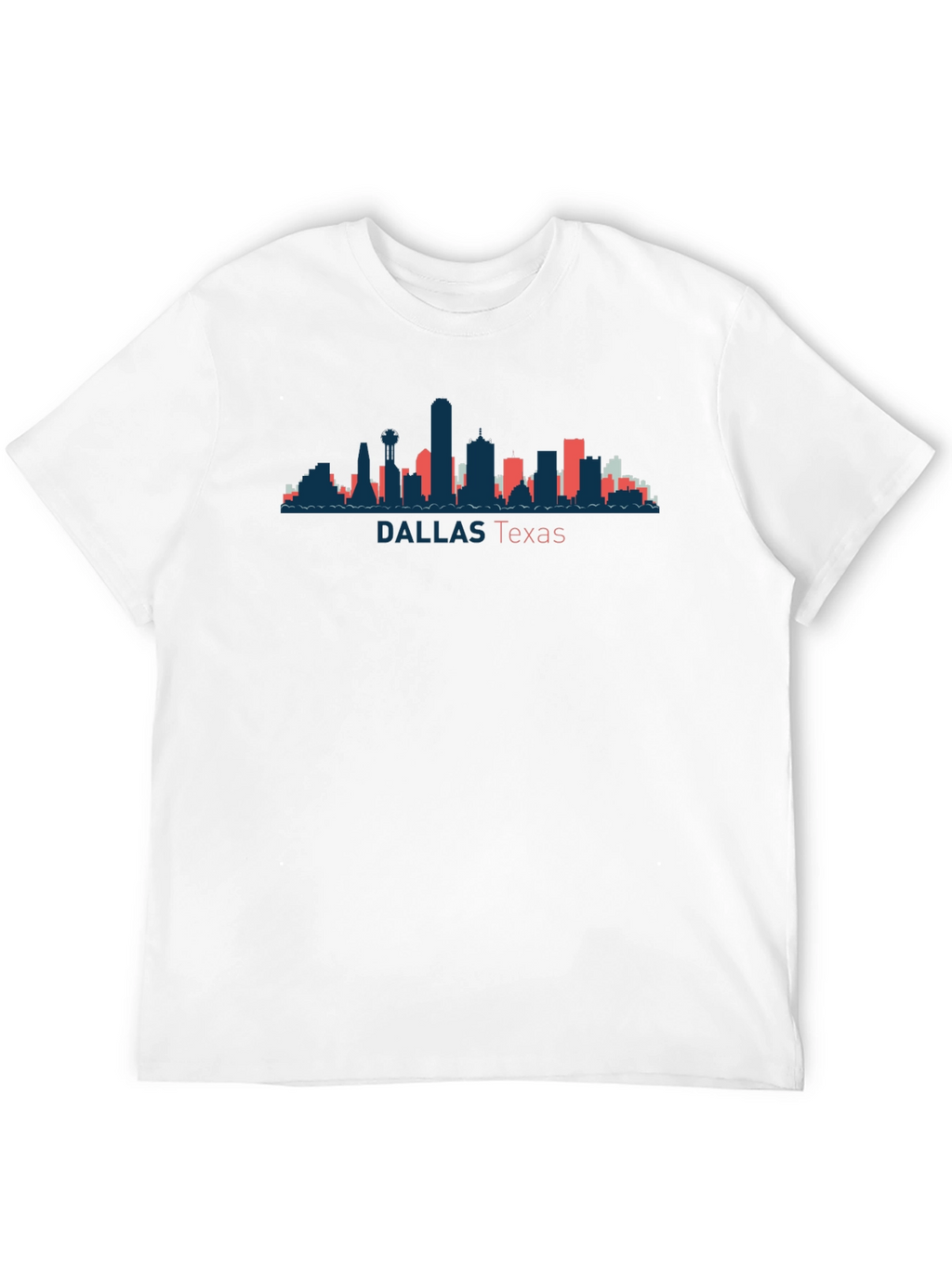 Dallas Texas Skyline Graphic Tee