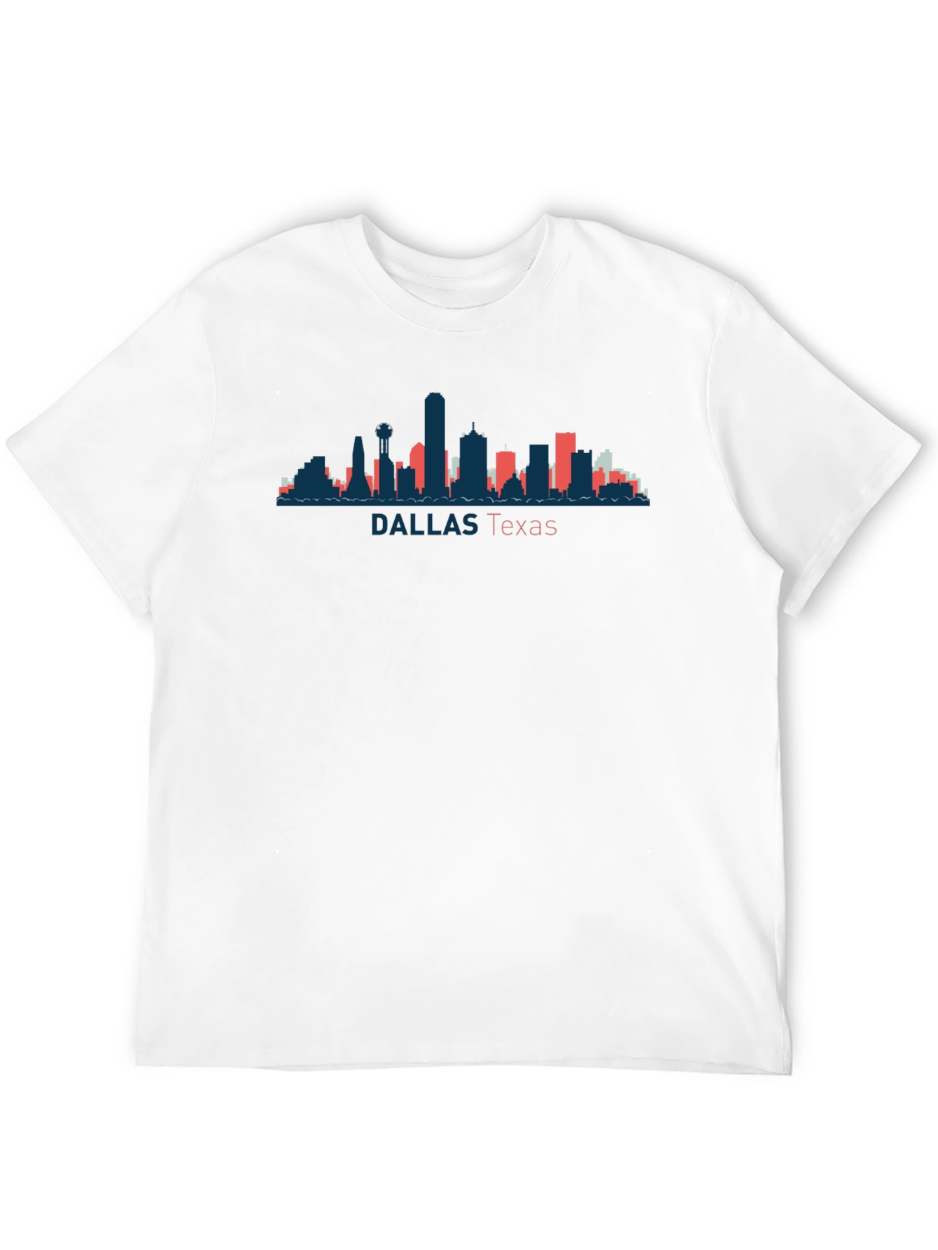 Dallas Texas Skyline Graphic Tee