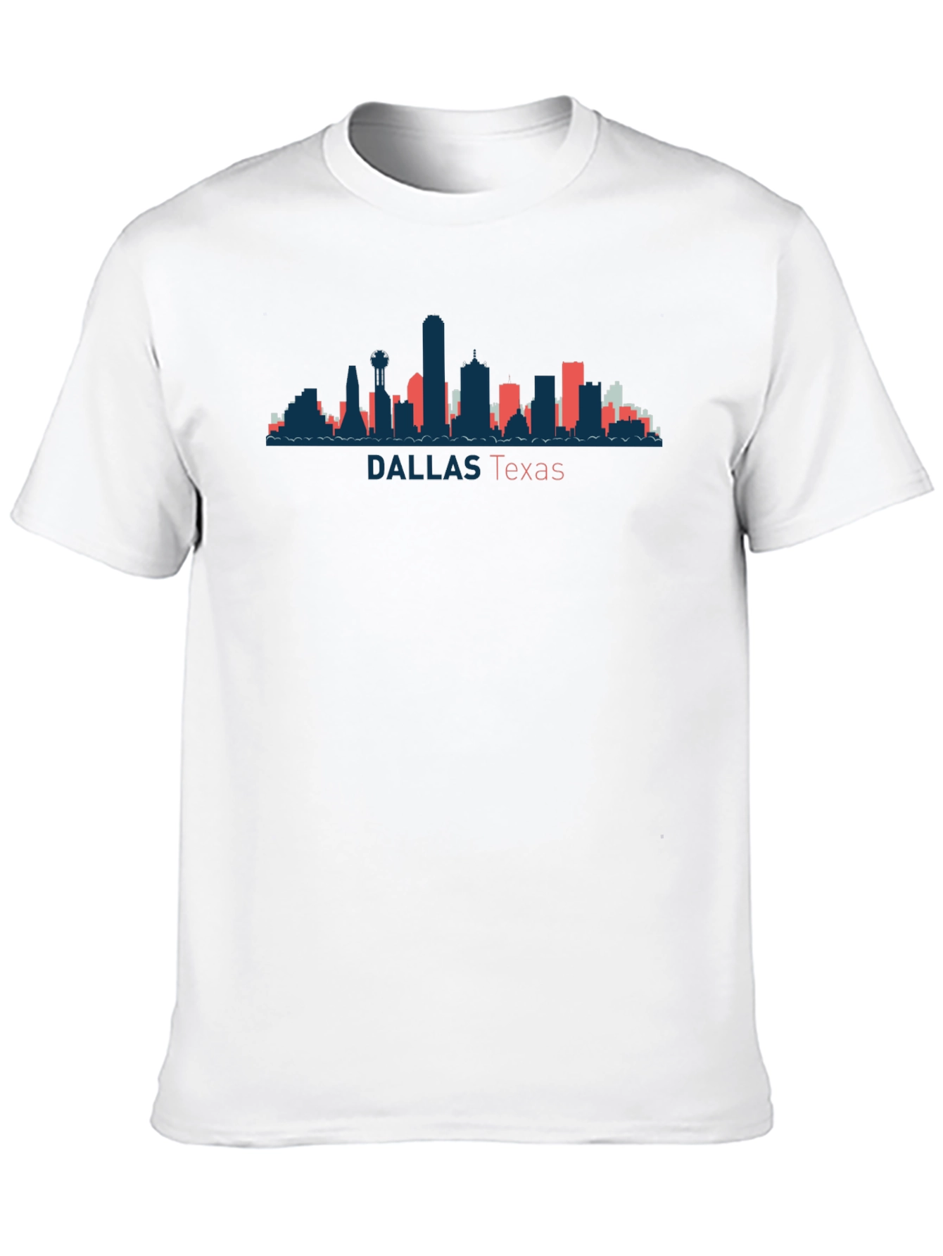 Dallas Texas Skyline Graphic Tee
