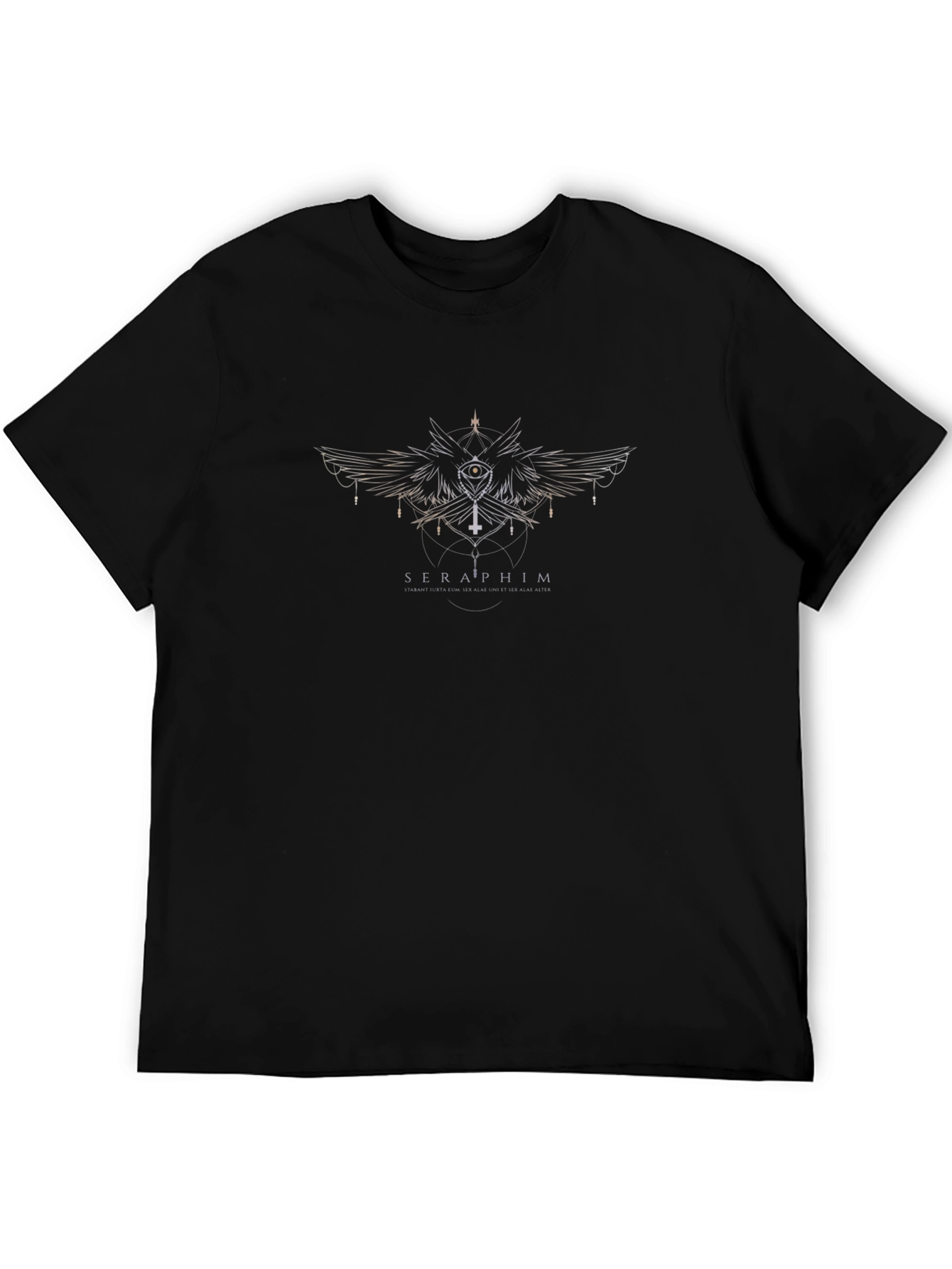 Seraphim Graphic T-Shirt - Black Tee