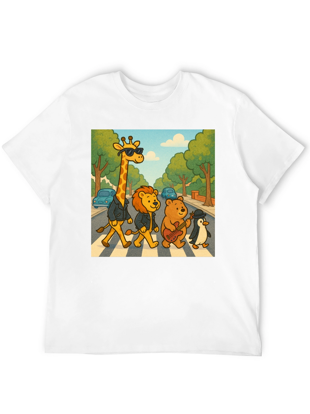 Abbey Road Animal Band T-Shirt