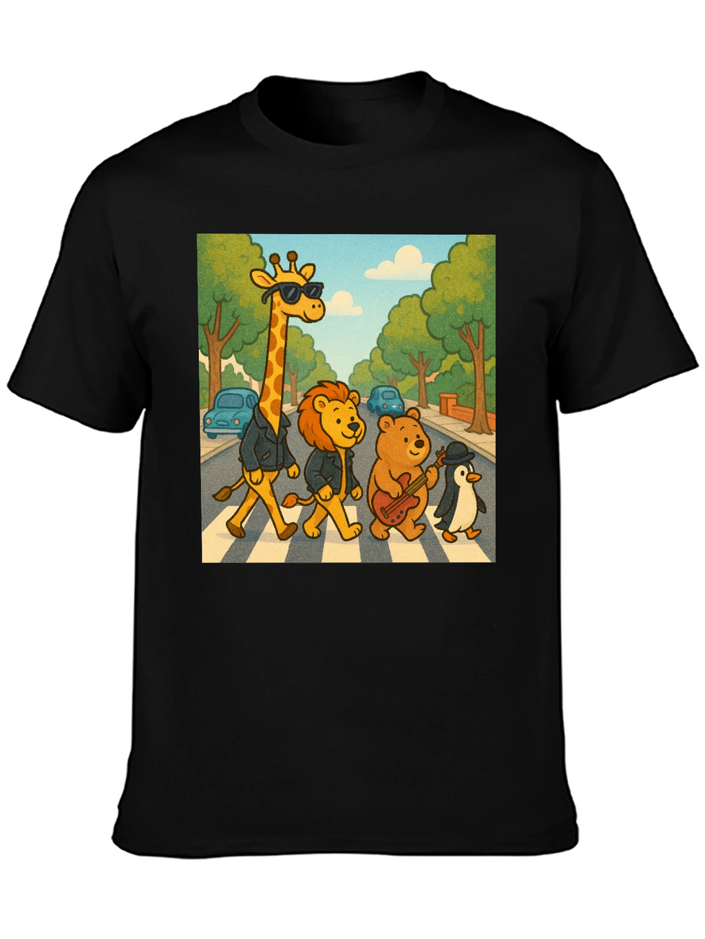 Abbey Road Animal Band T-Shirt