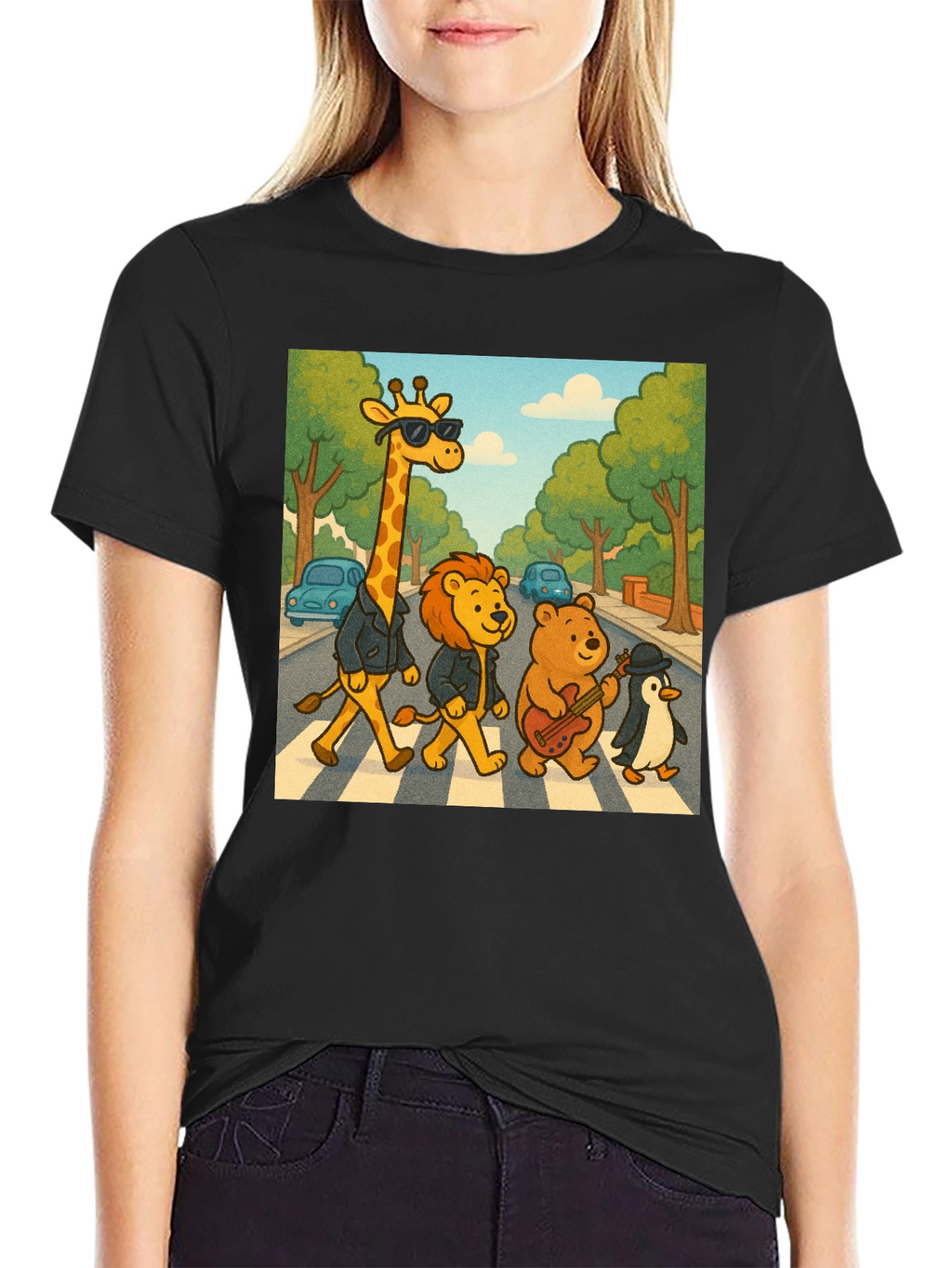 Abbey Road Animal Band T-Shirt
