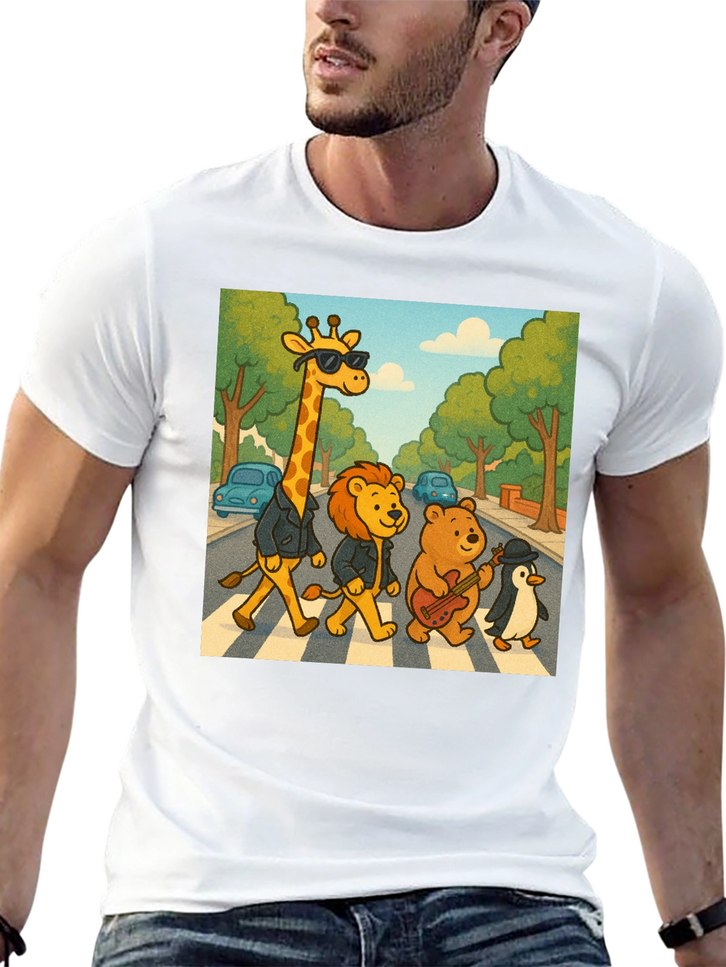 Abbey Road Animal Band T-Shirt