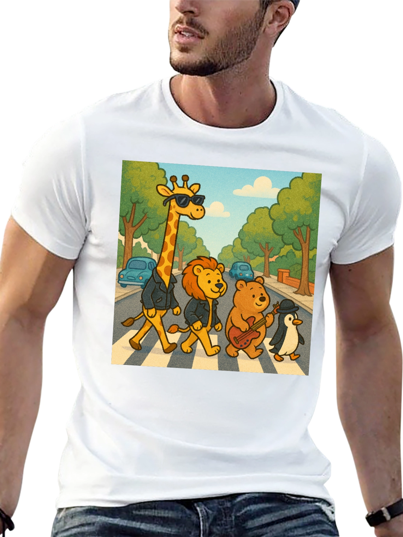 Abbey Road Animal Band T-Shirt