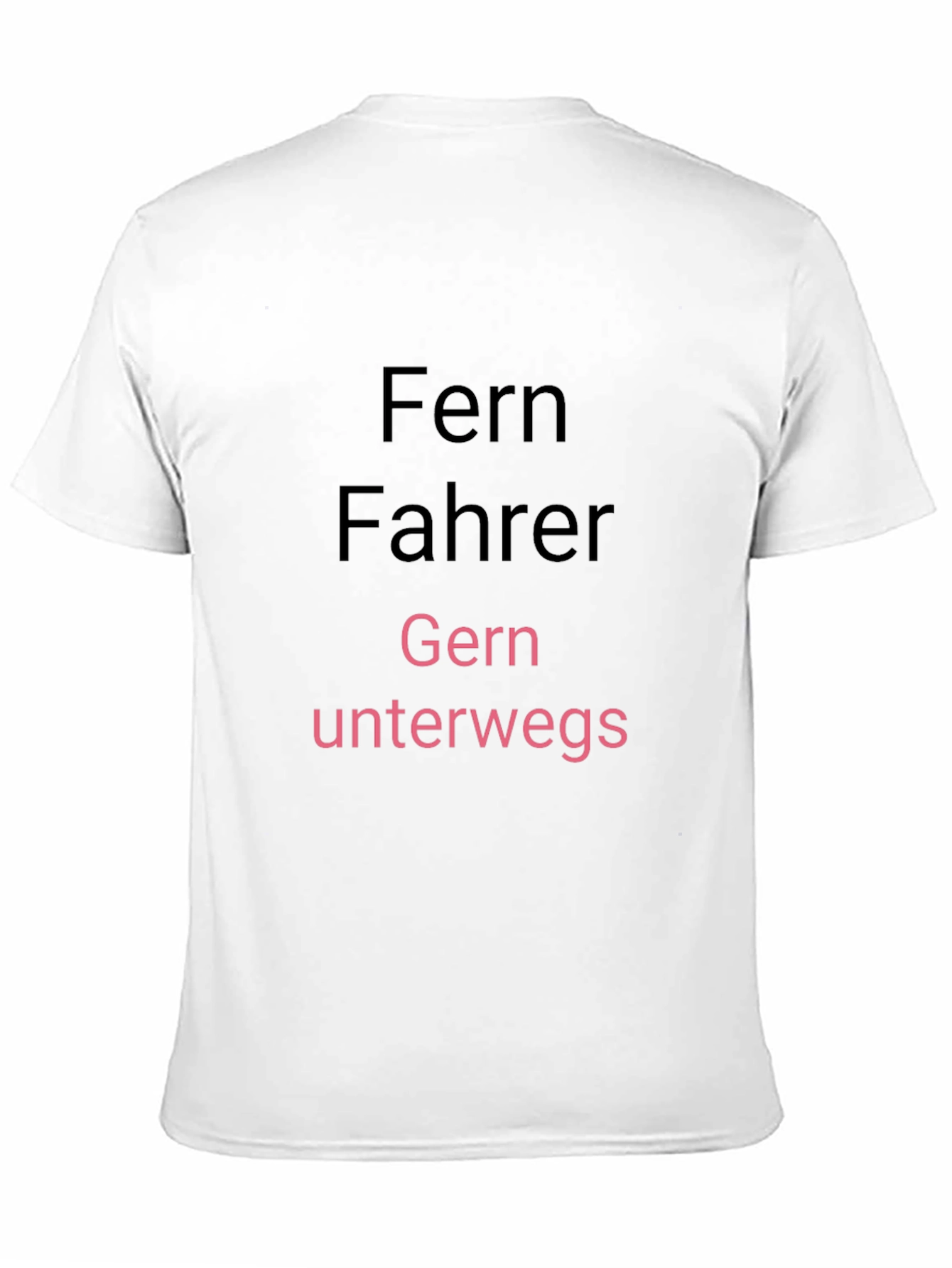 Fernfahrer Gern Unterwegs T-Shirt