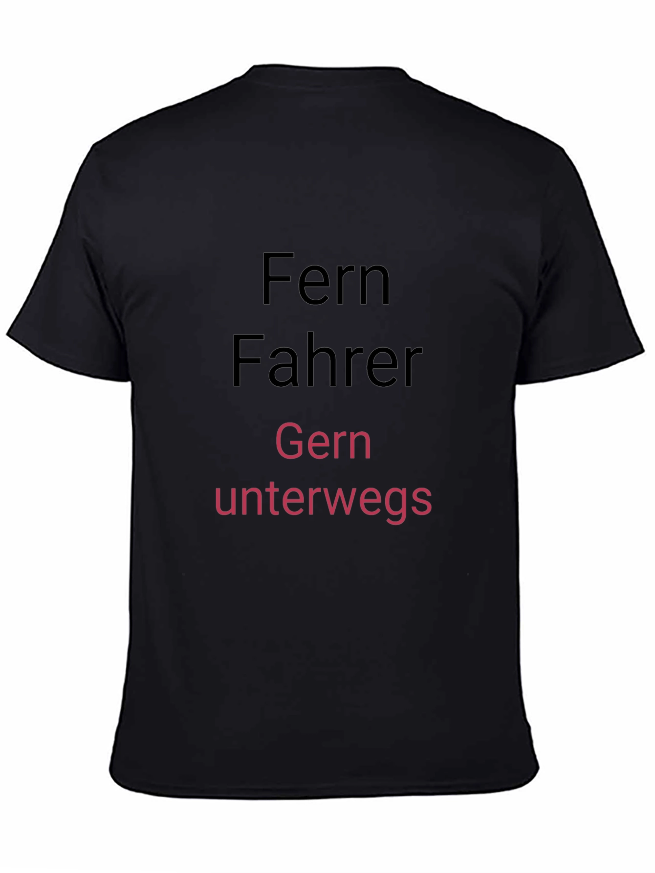 Fernfahrer Gern Unterwegs T-Shirt