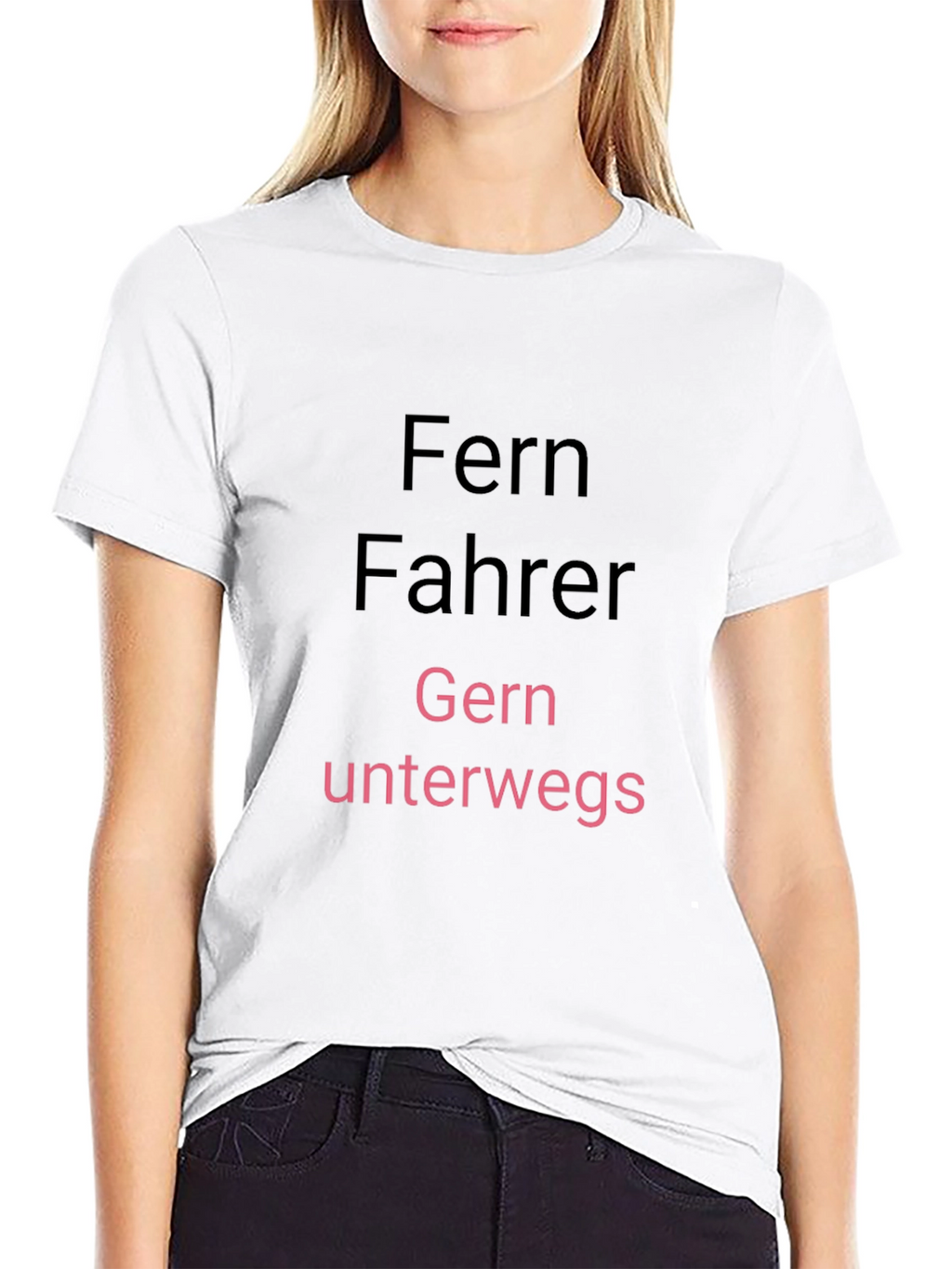Fernfahrer Gern Unterwegs T-Shirt