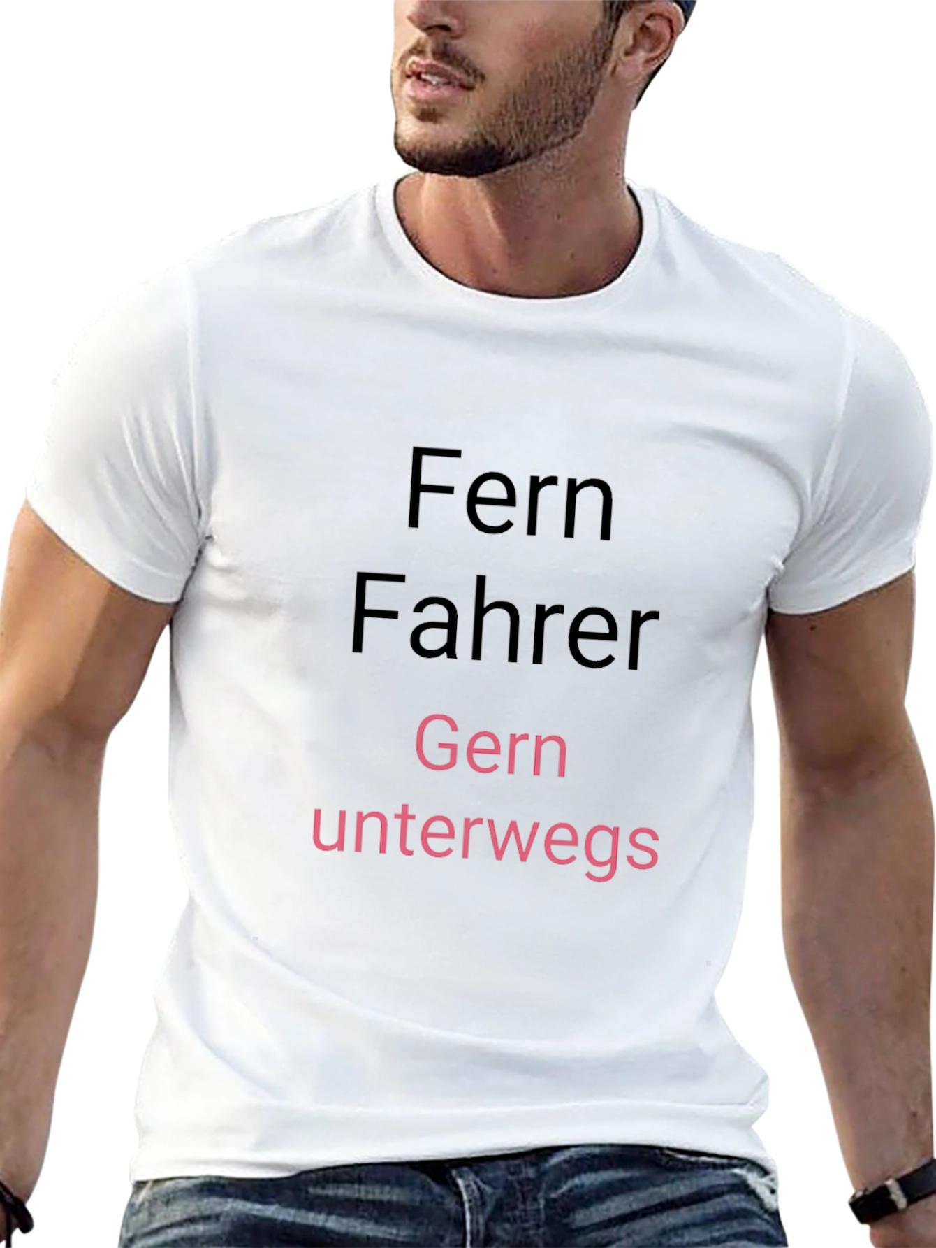 Fernfahrer Gern Unterwegs T-Shirt