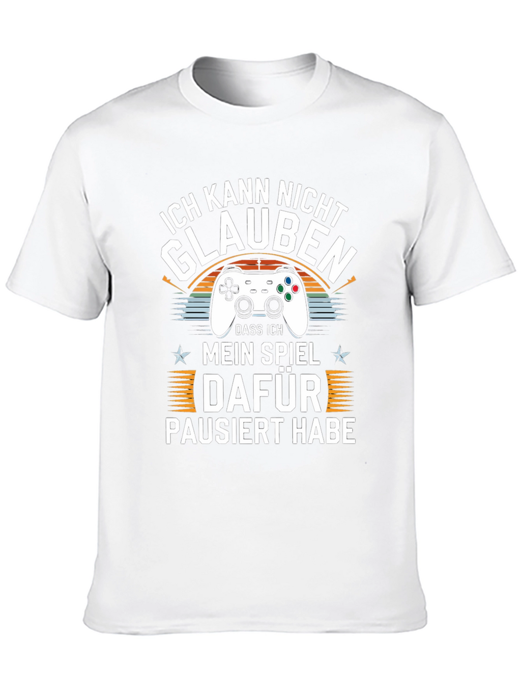 Ich Kann Nicht Glauben T-Shirt Funny Gaming Shirt